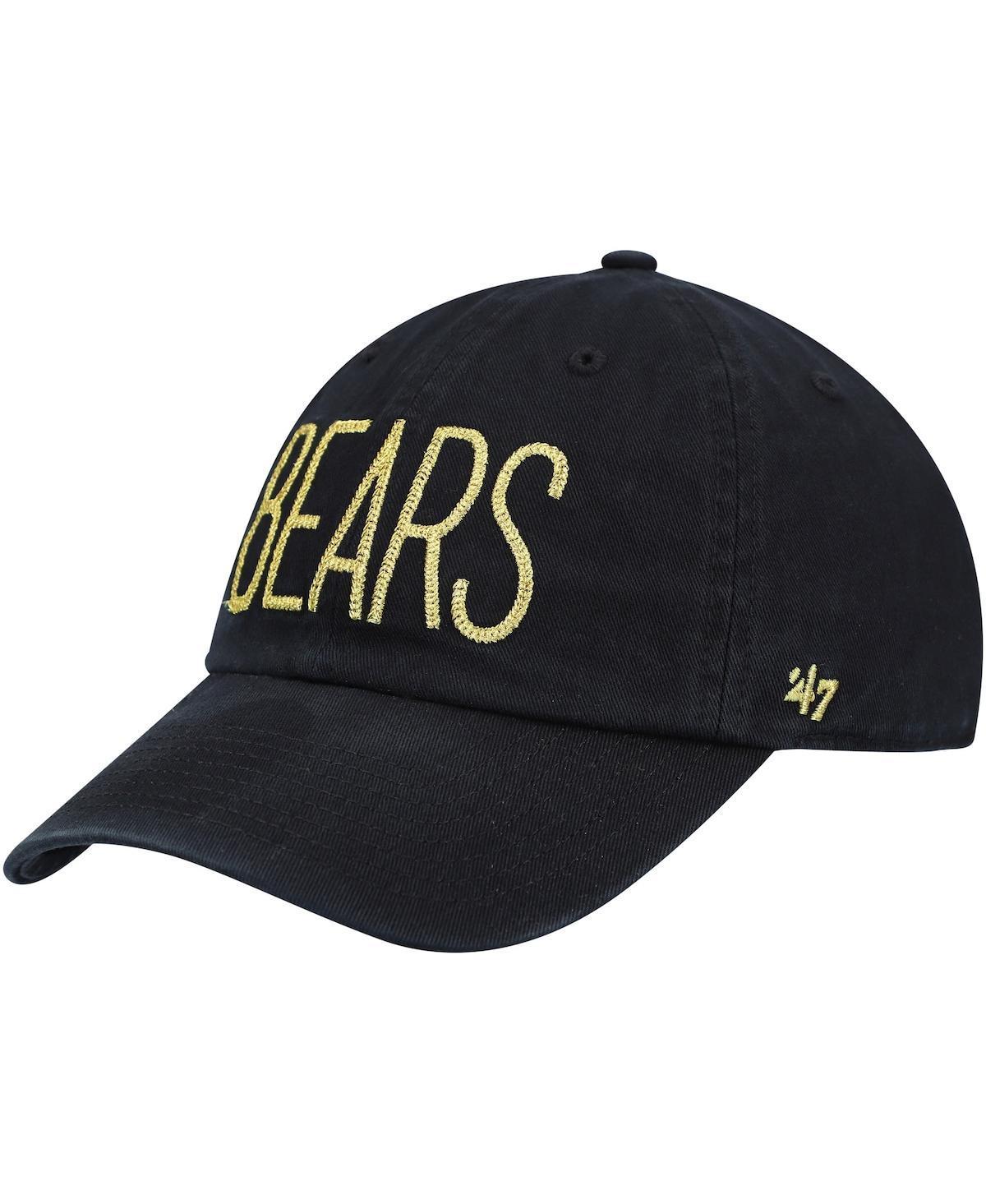 Womens 47 Chicago Bears Shimmer Text Clean Up Adjustable Hat Product Image