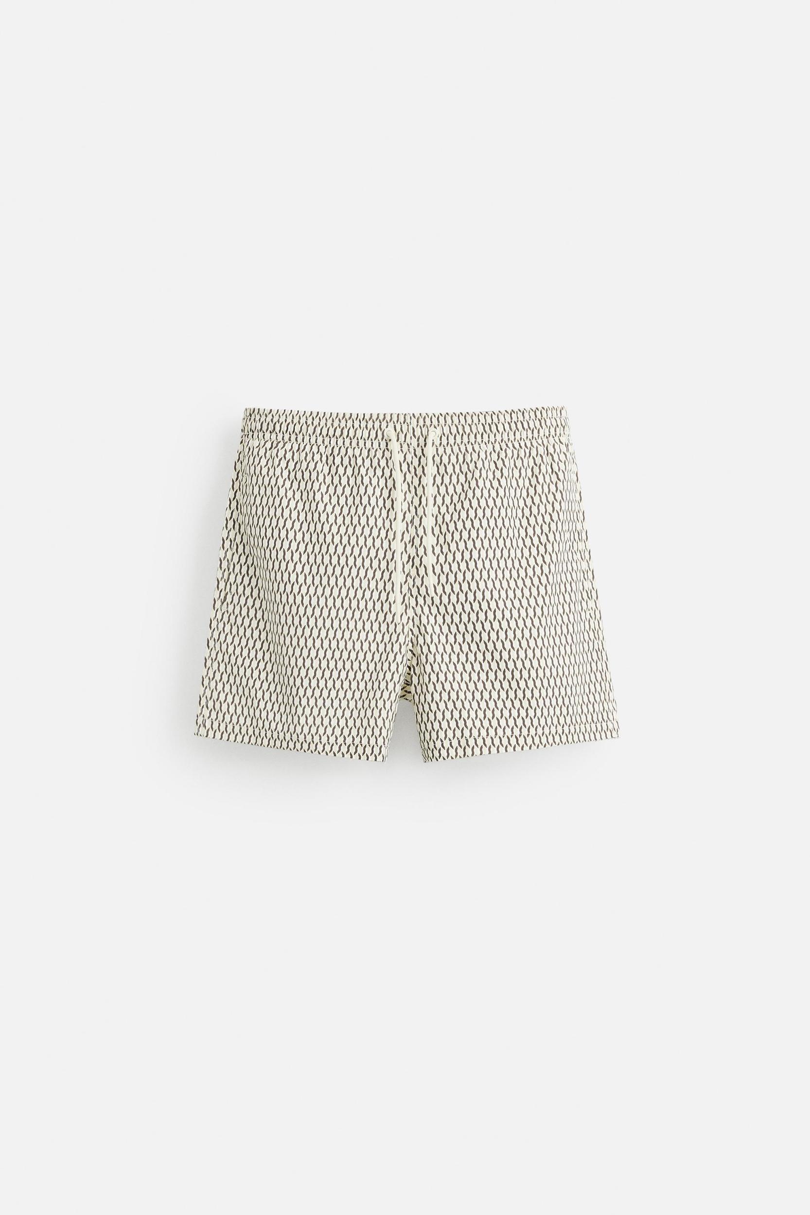 GEOMETRIC PRINT MEDIUM SWIMSUIT Product Image