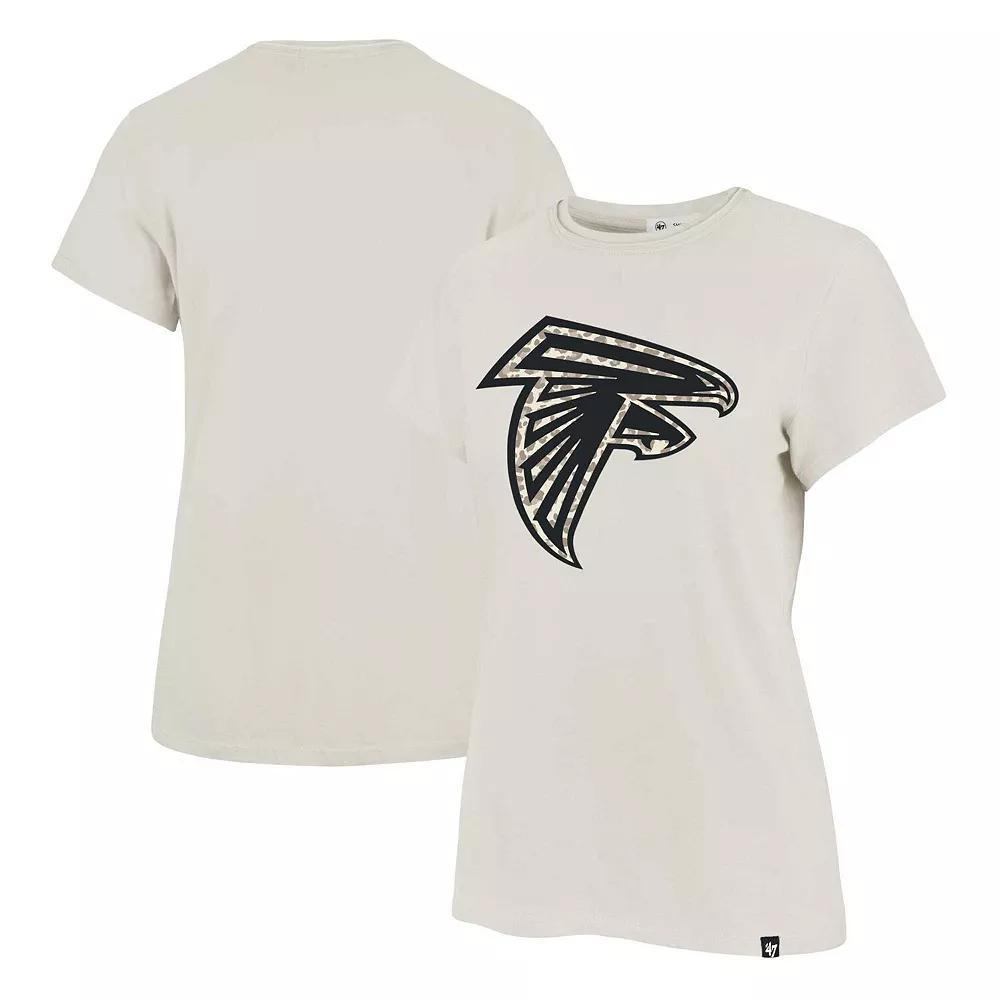 Womens 47 Cream Atlanta Falcons Panthera Frankie T-Shirt Product Image
