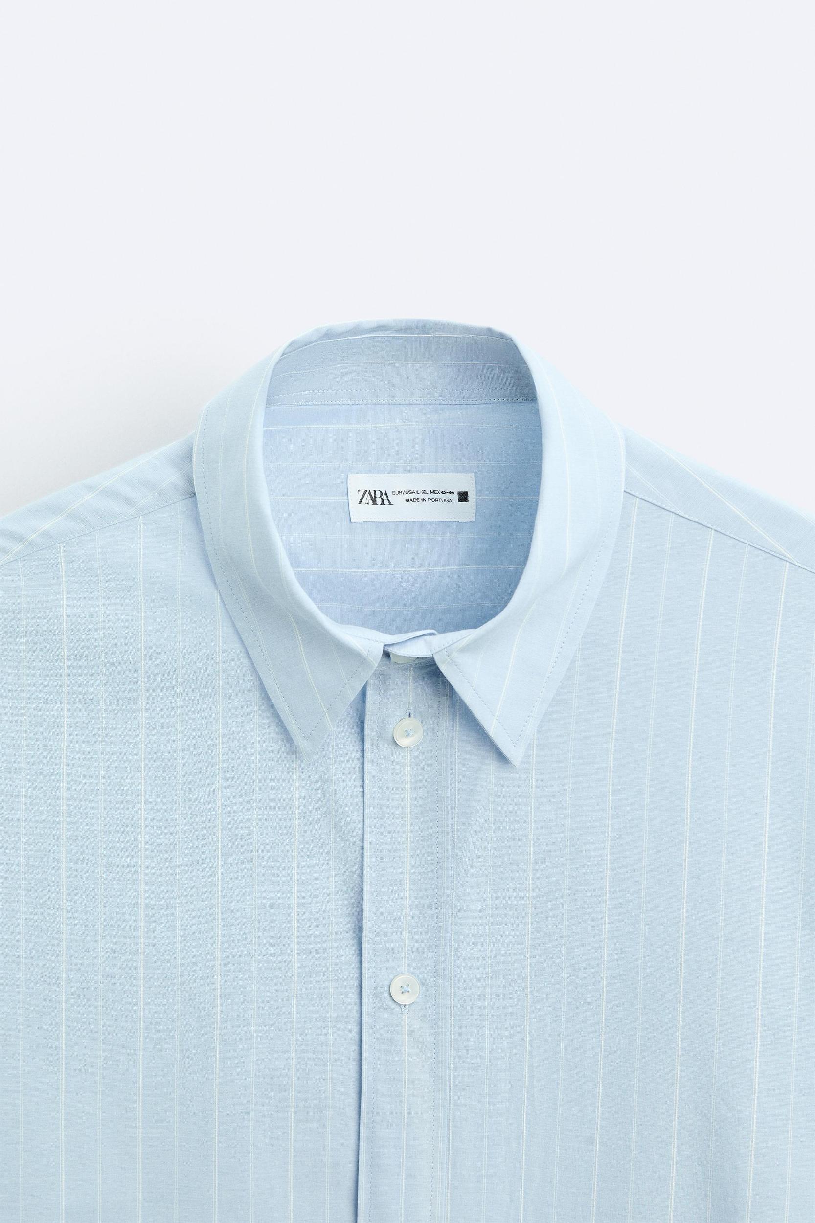 BOXY FIT STRIPED SHIRT Product Image