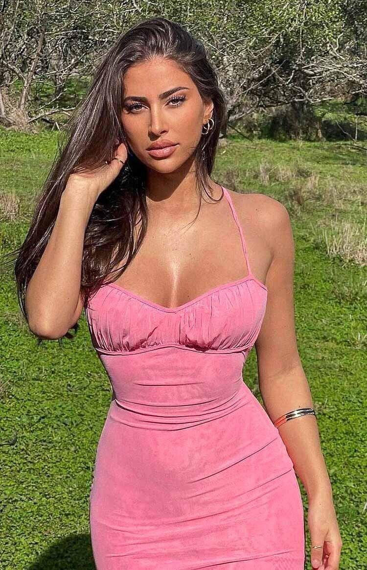 Elysium Pink Maxi Dress Product Image