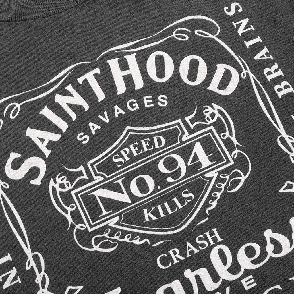 Saint Michael x Neighborhood Mx6 STHD Fearless S/S Shirt - Black Male Product Image