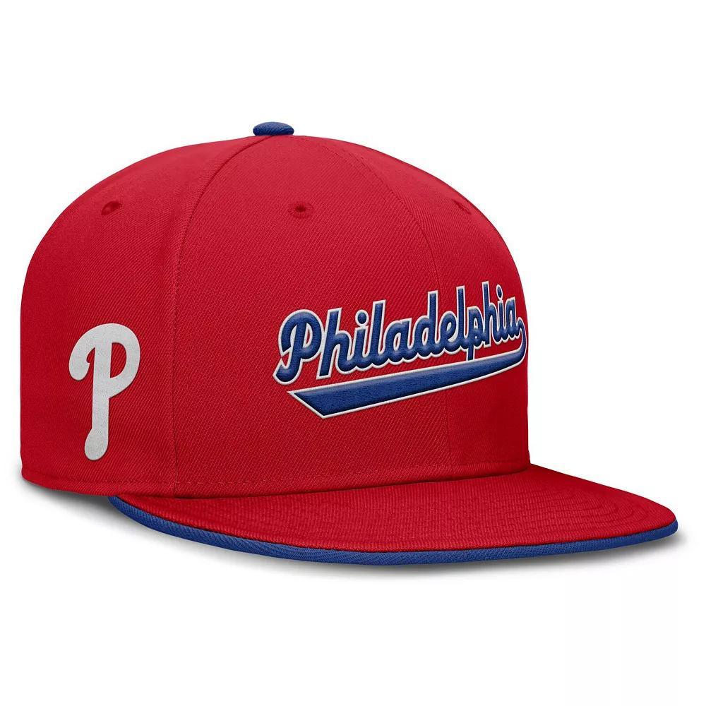 Philadelphia Phillies True Nike Men's Dri-FIT MLB Fitted Hat Product Image