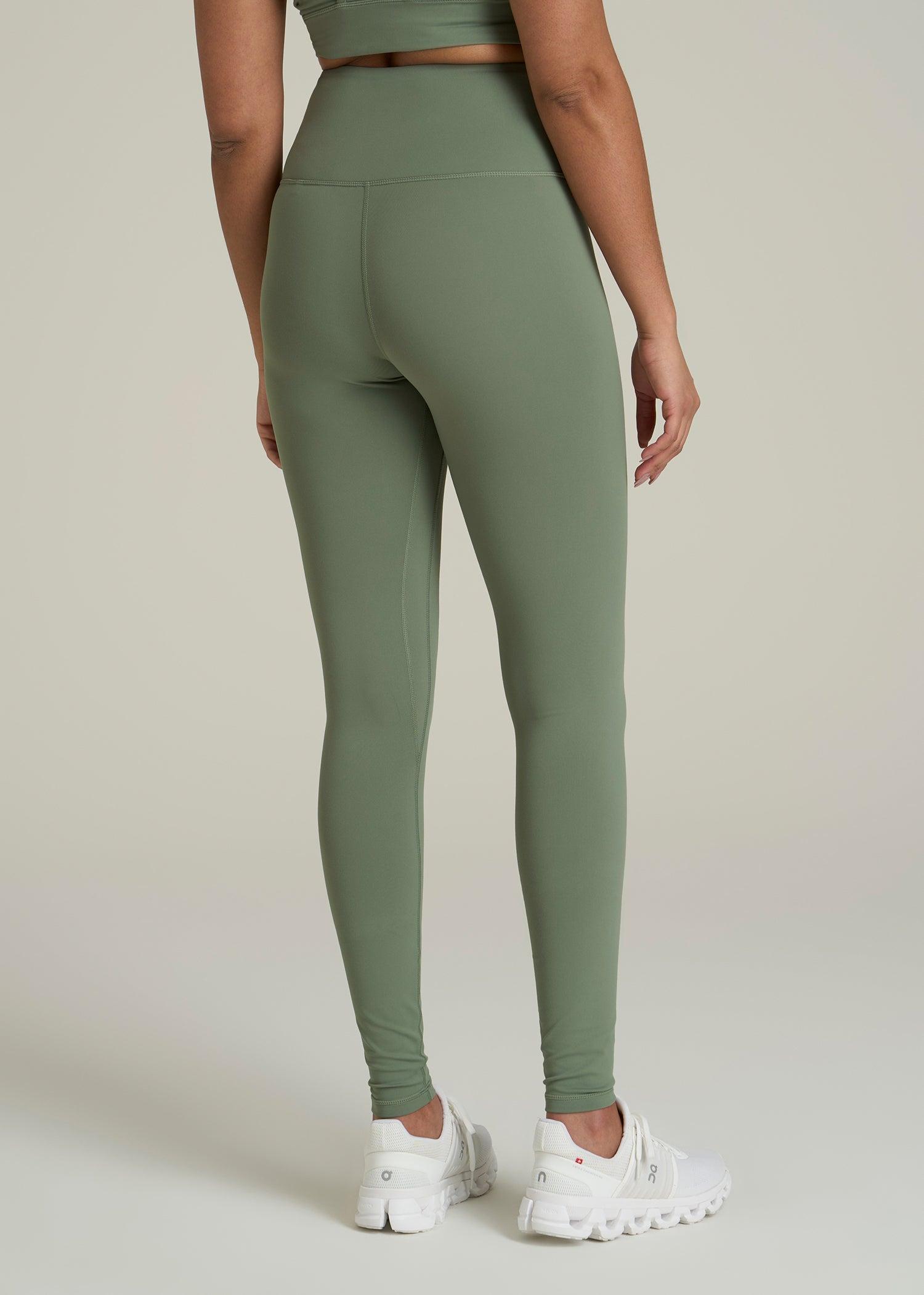 Balance High-Rise Leggings for Tall Women in Dark Seagrass Product Image