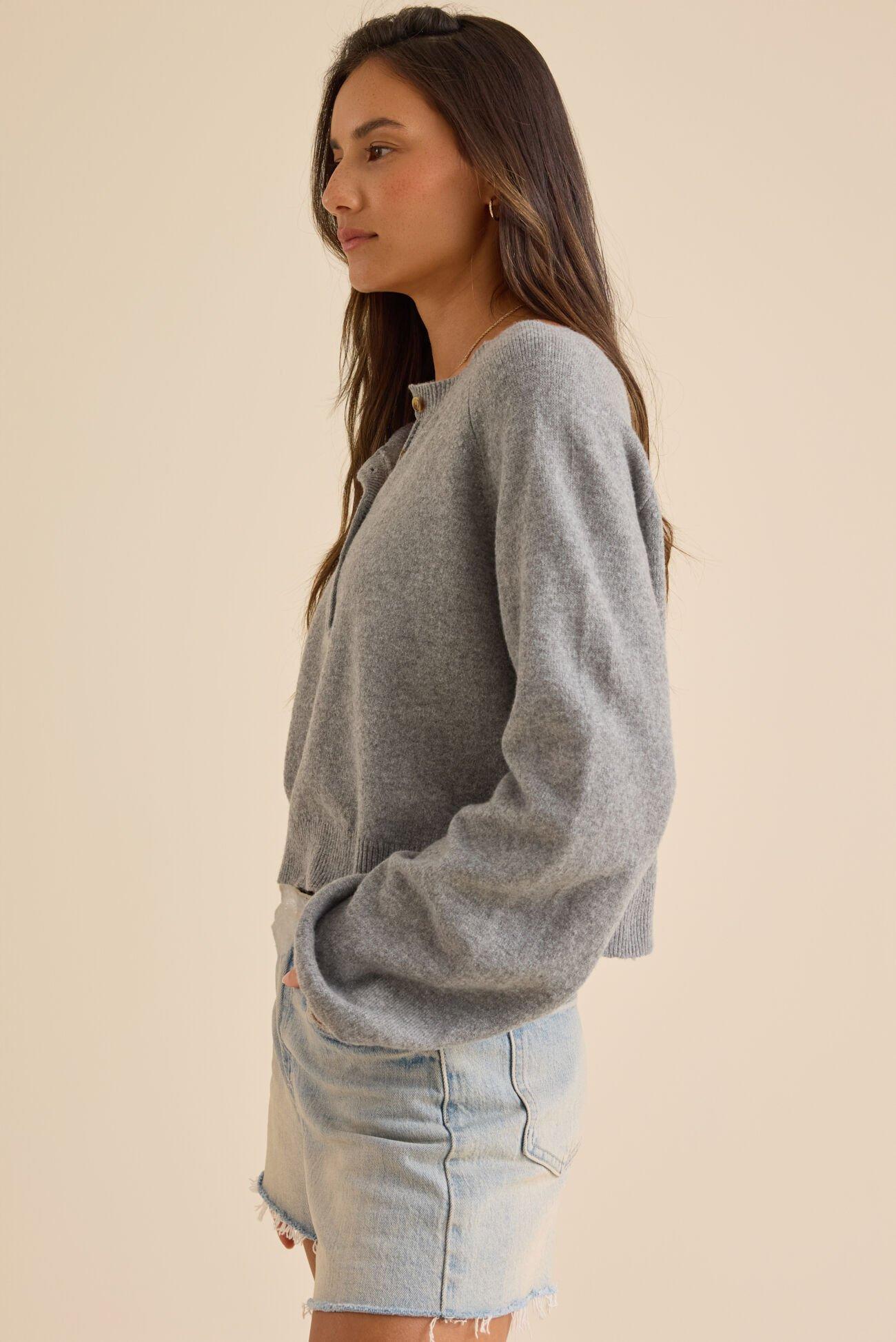 Louanne Crew Henley Product Image