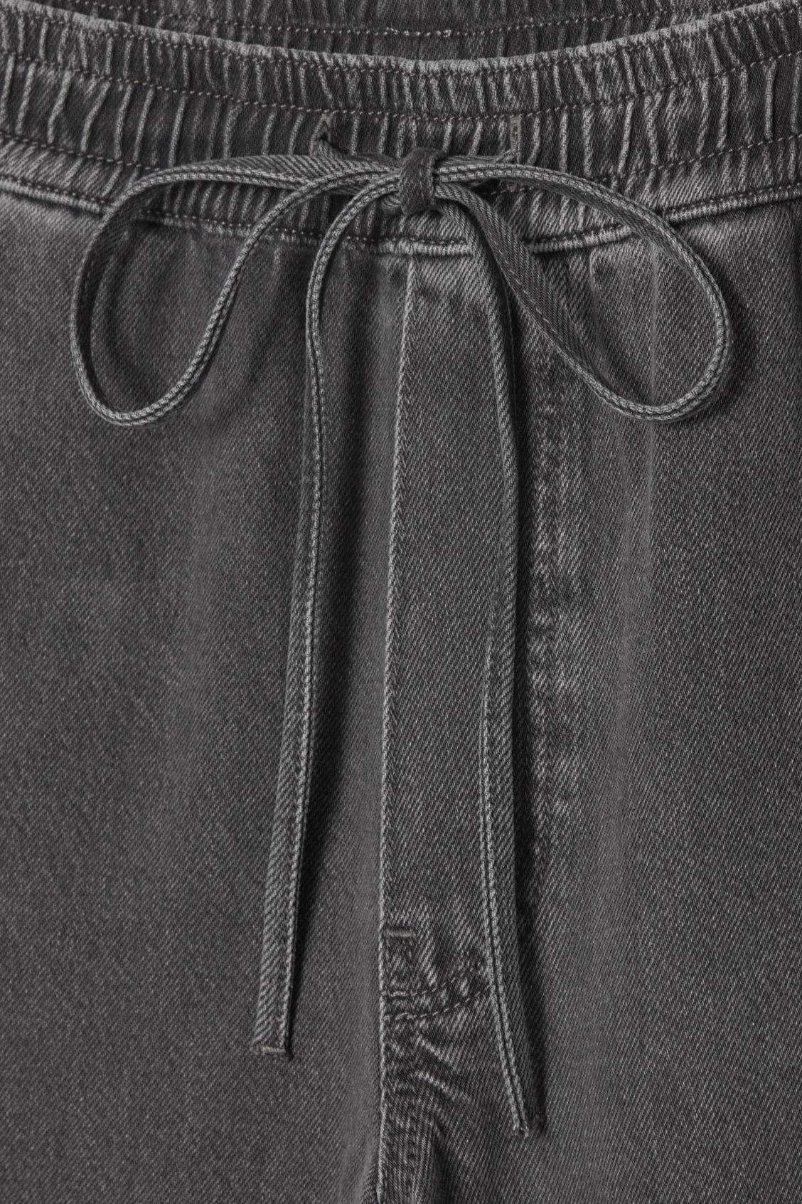 WIDE-LEG FLUID DENIM PANTS Product Image