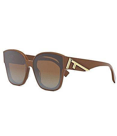Oversized F Logo Acetate Cat-Eye Sunglasses Product Image