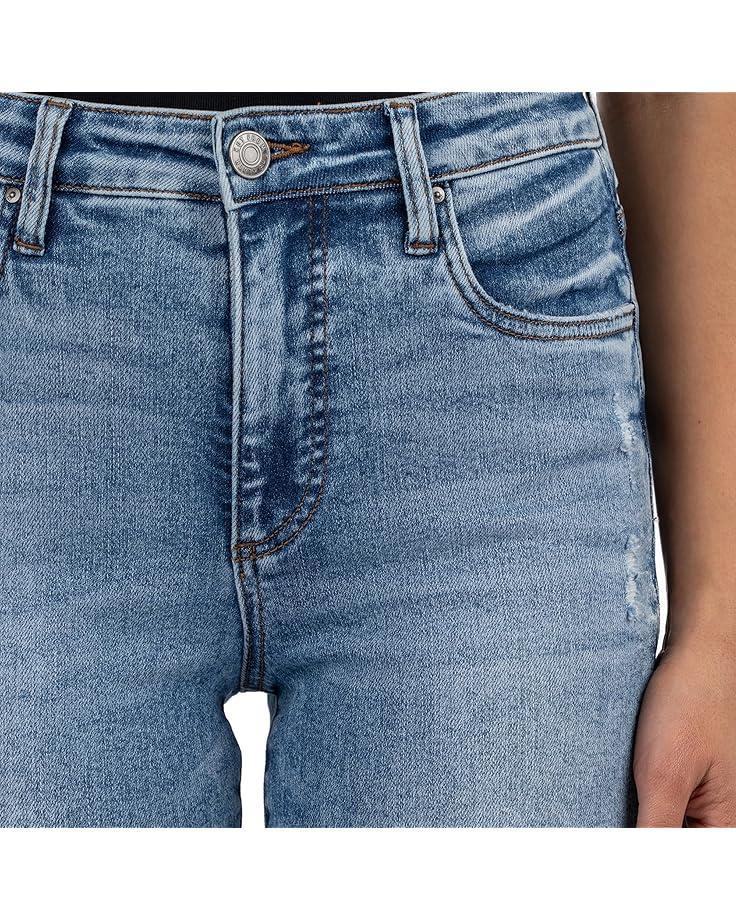 Reese High-Rise Fab AB Ankle Straight Raw Hem in Relieve Product Image