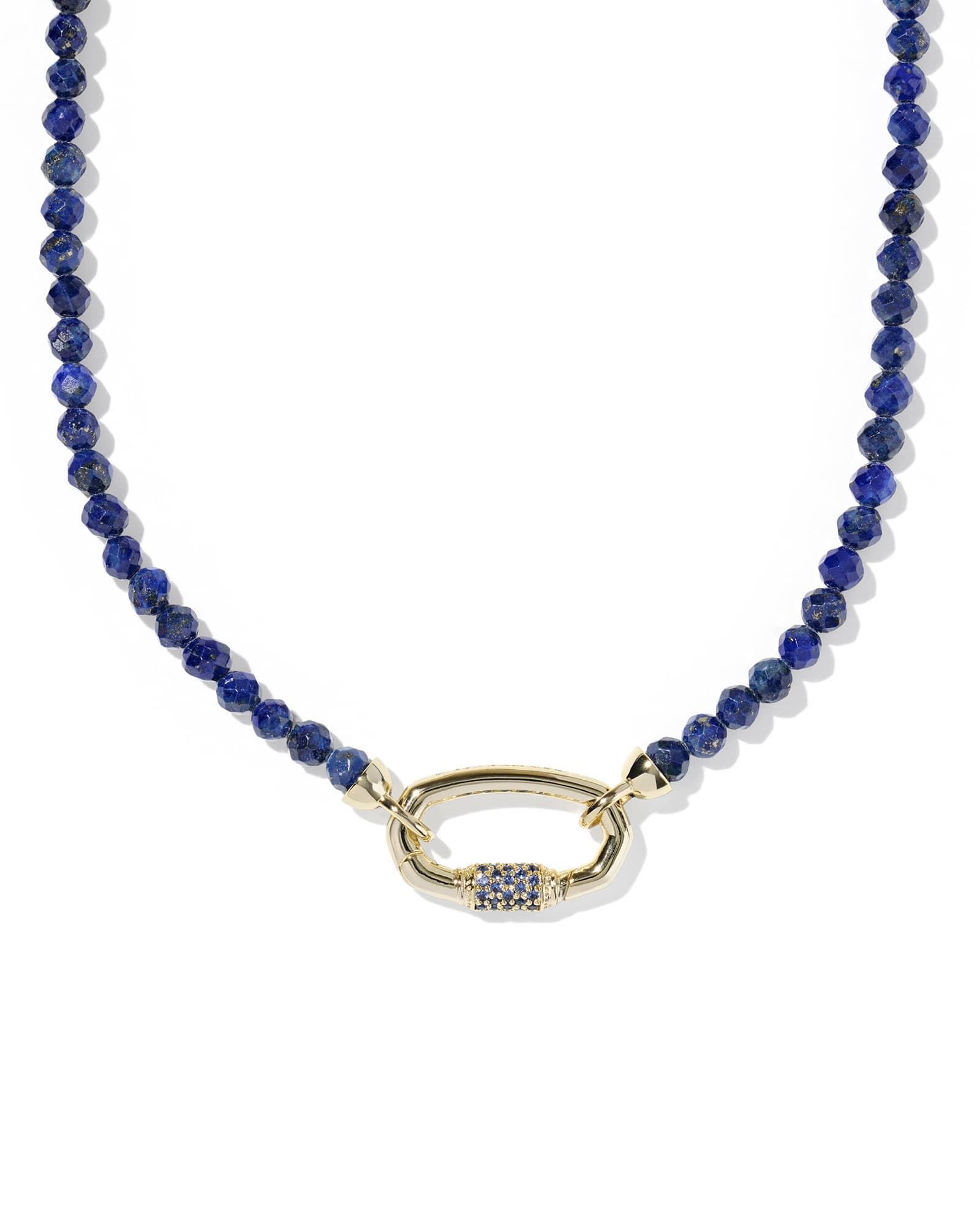 Emery Gold Beaded Strand Necklace Product Image