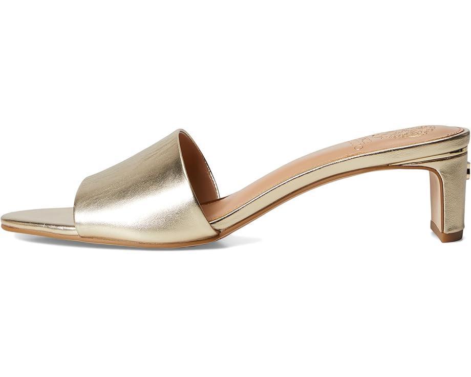 Sculpted C Leather Block Heel Sandals Product Image
