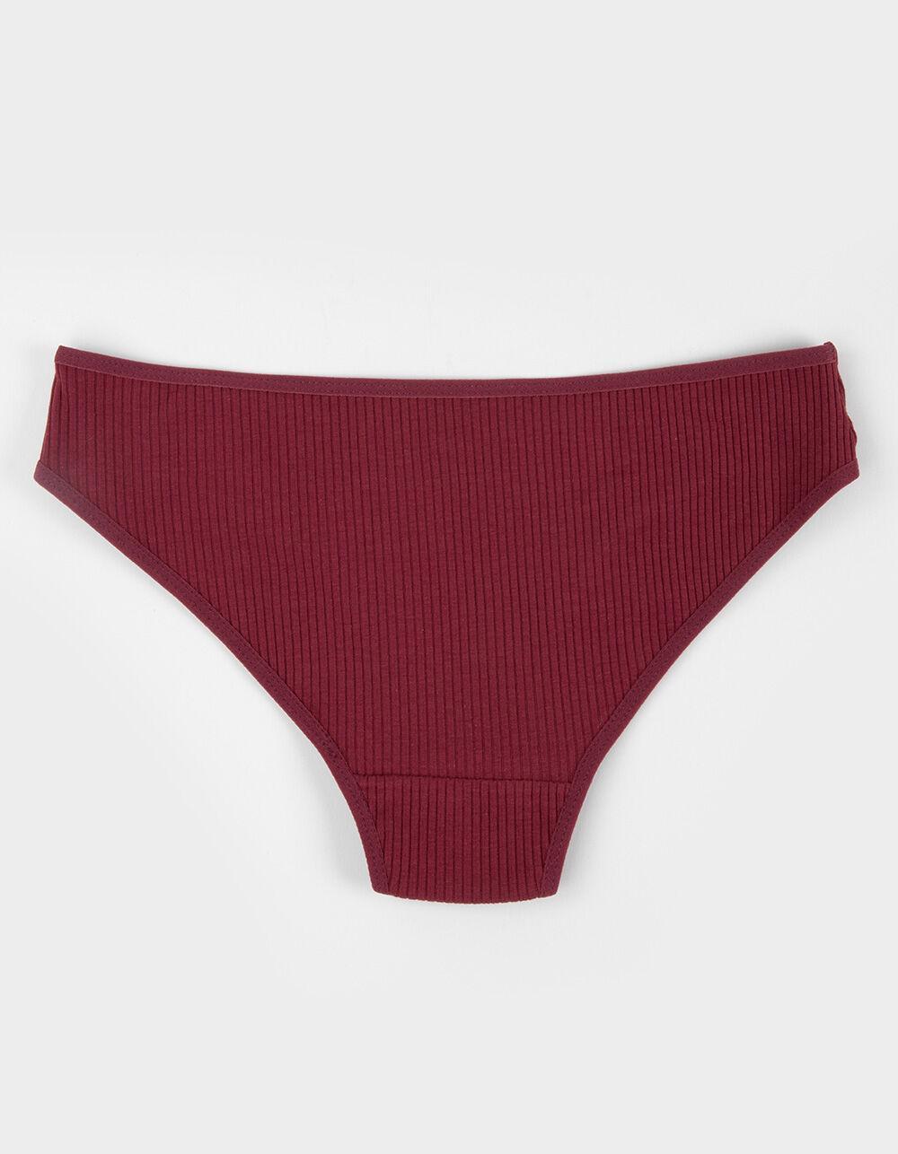 FULL TILT V-Ribbed Bikini Panties Product Image