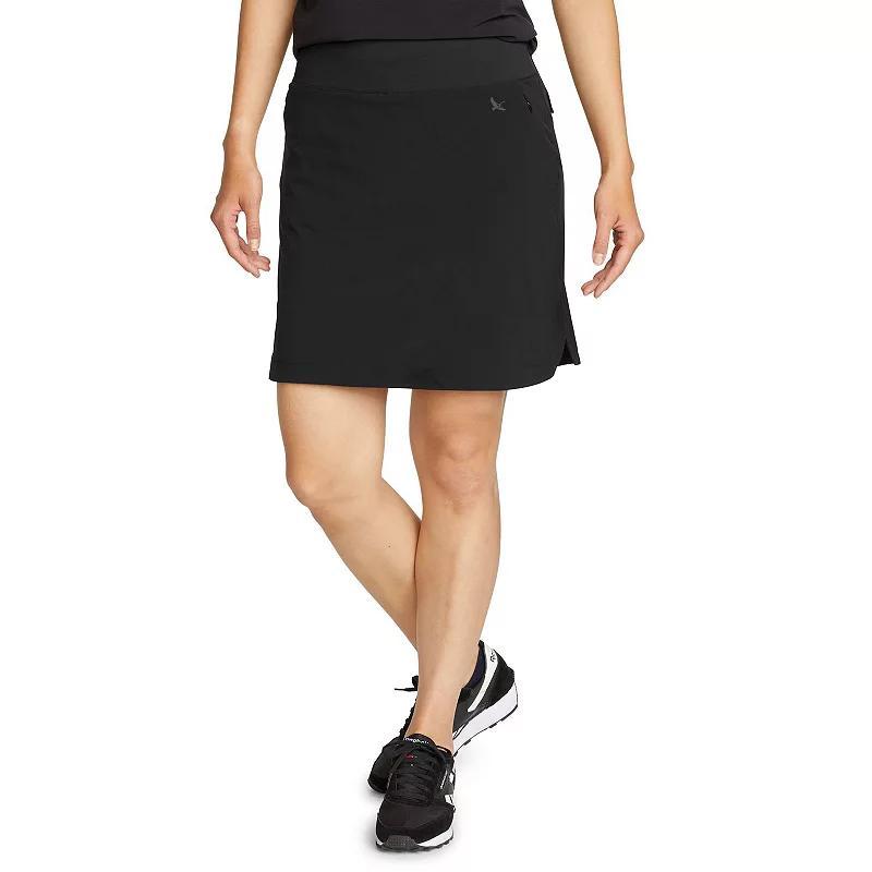 Women's Eddie Bauer Departure Active Skort, Size: XXL, Black Product Image
