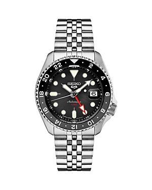 Mens Seiko 5 Sports Automatic Watch - SSK001 Black Product Image