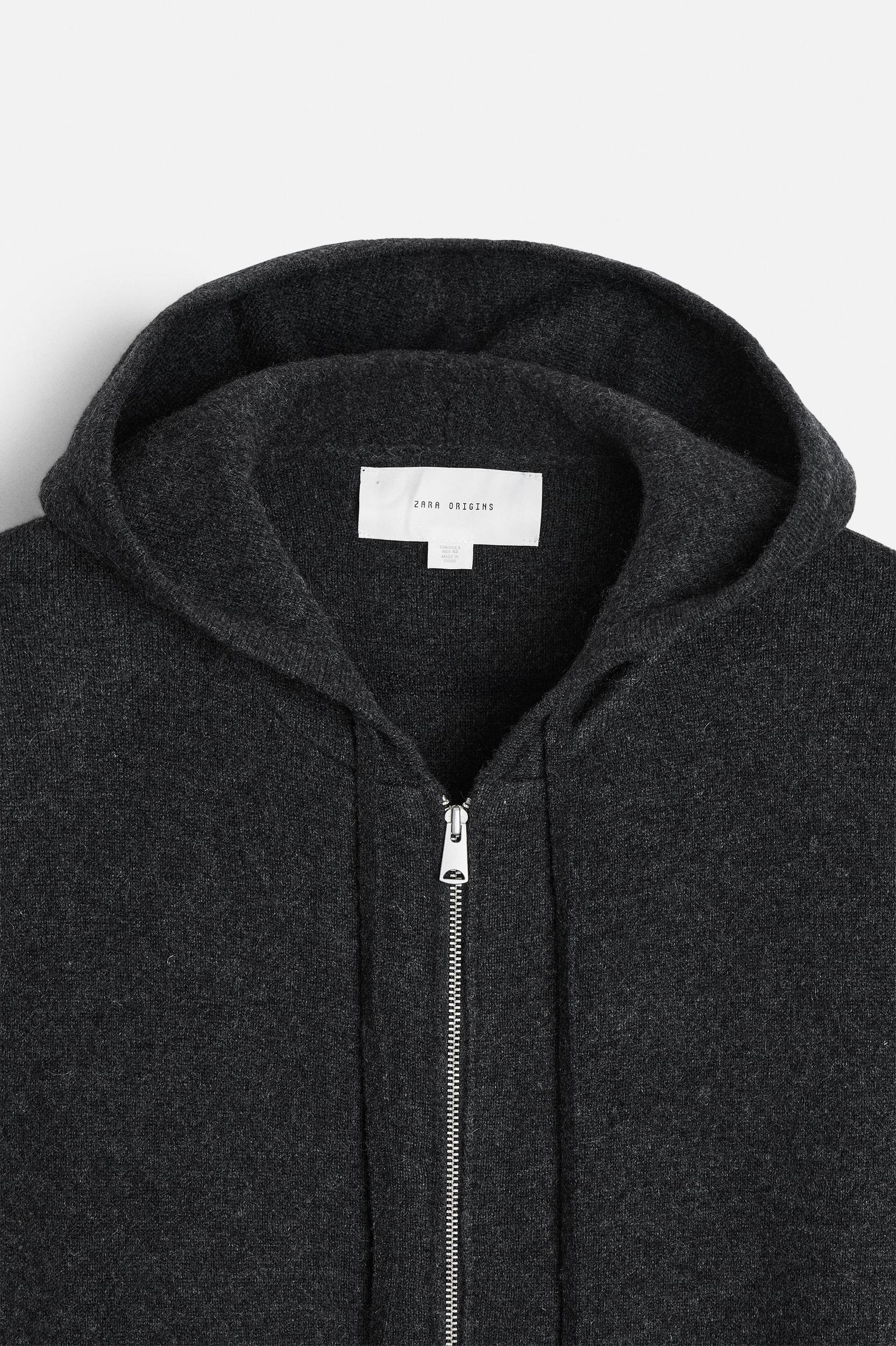 CASHMERE BLEND KNIT CARDIGAN Product Image