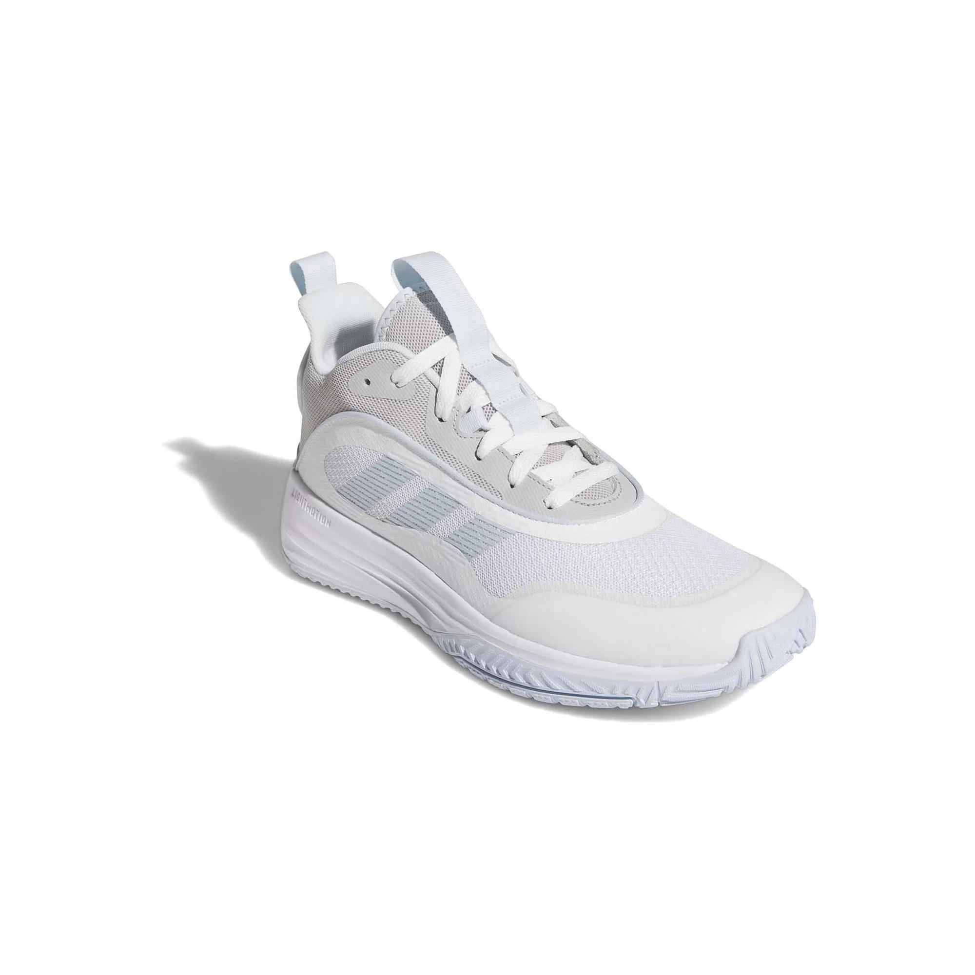 adidas Own The Game 3 Men's Basketball Shoes, Size: 11.5, White  Gray Product Image