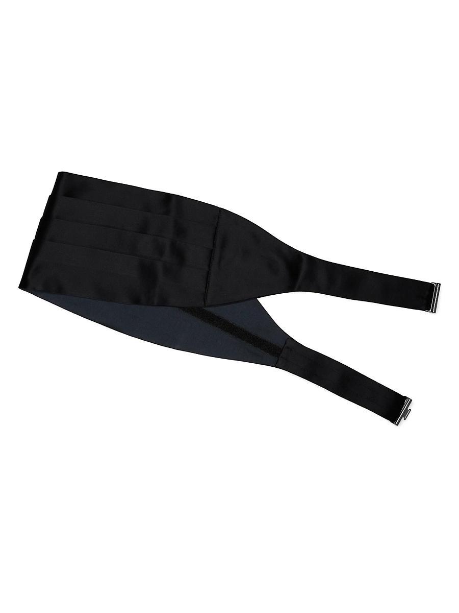 Mens Silk and Cotton Satin Cummerbund Product Image