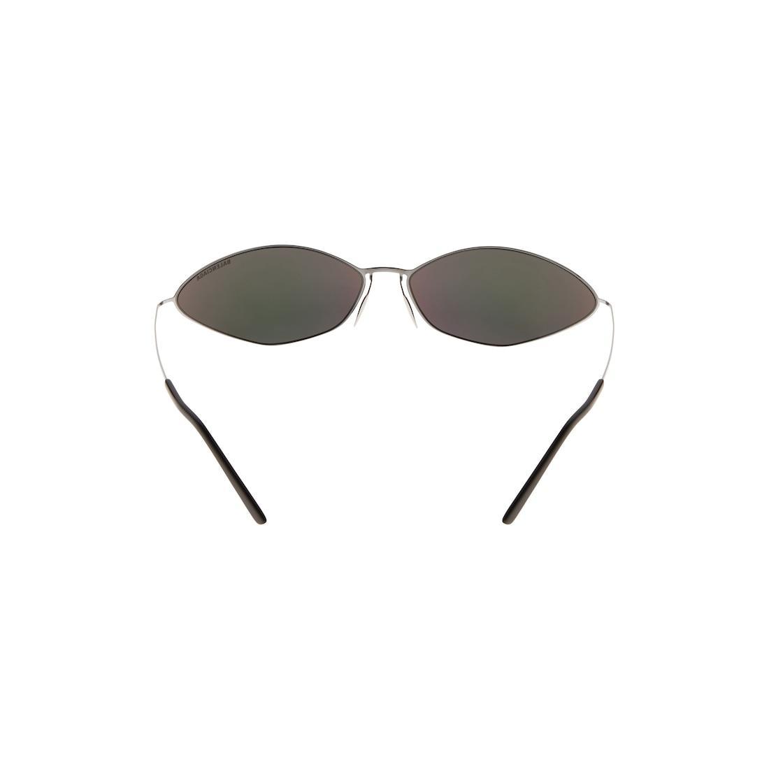 Malibu Round Sunglasses  in Silver Product Image