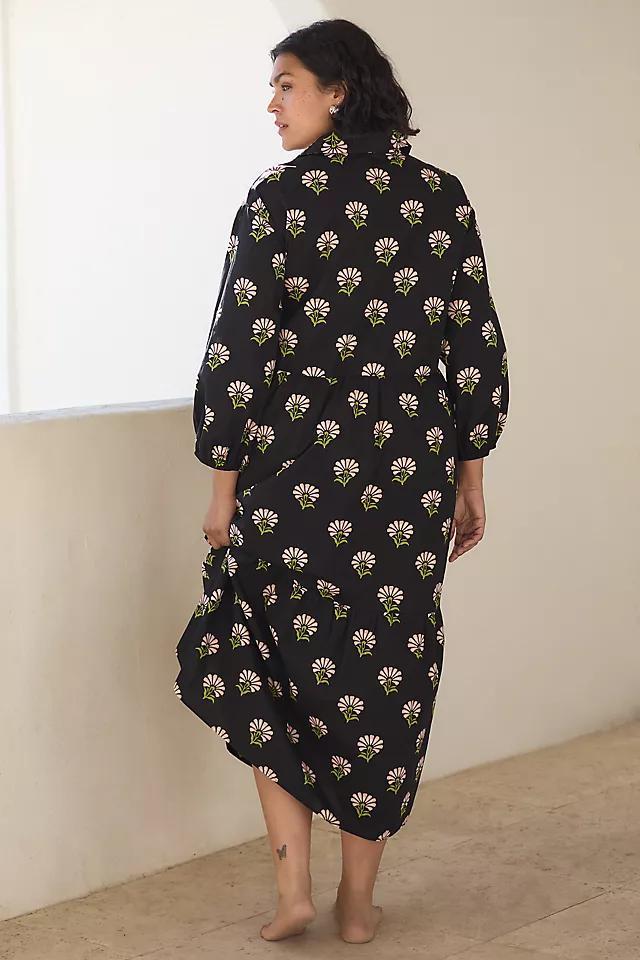 The Bettina Tiered Shirt Dress by Maeve Product Image
