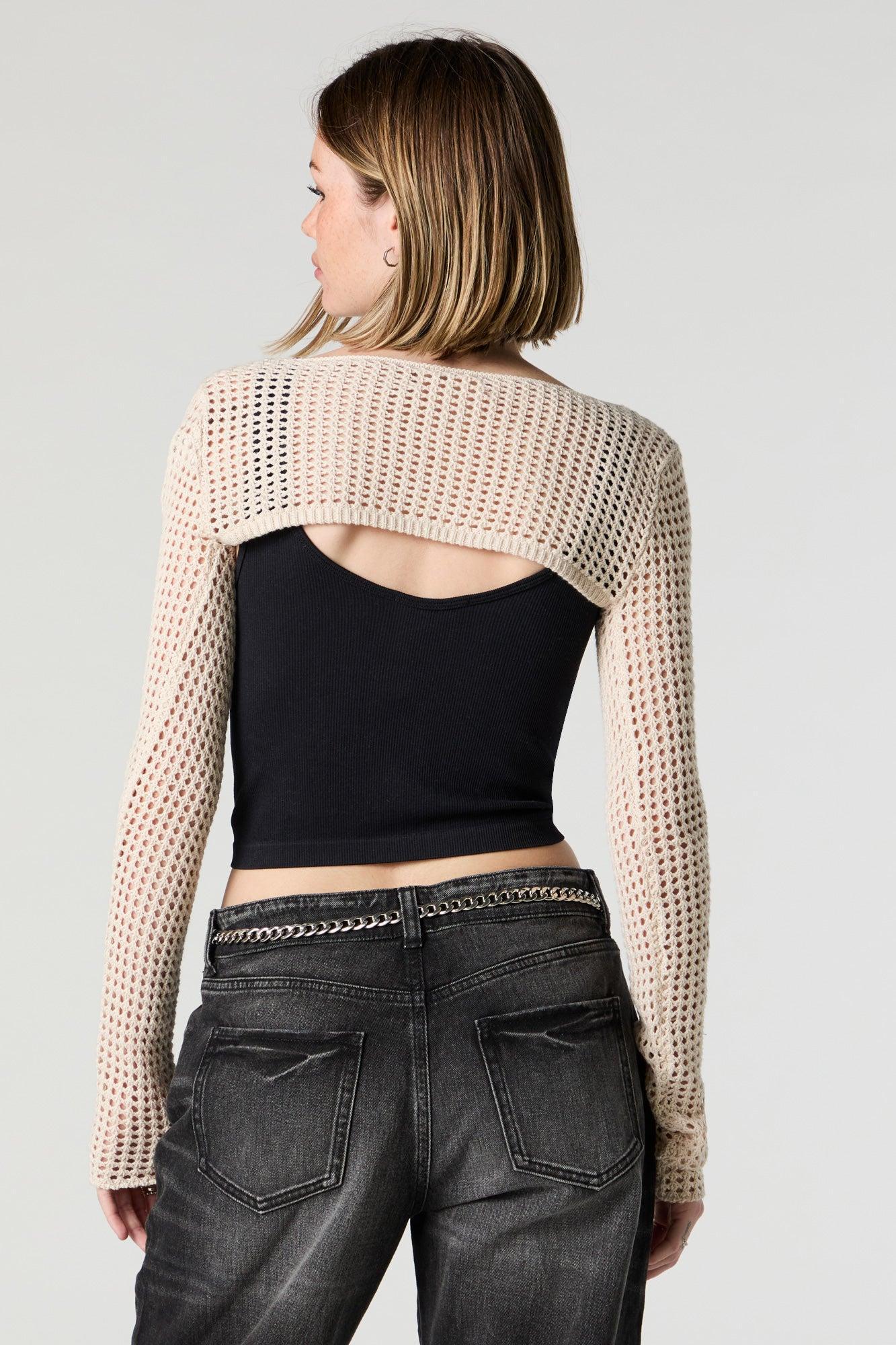 Open Knit Bolero Female Product Image
