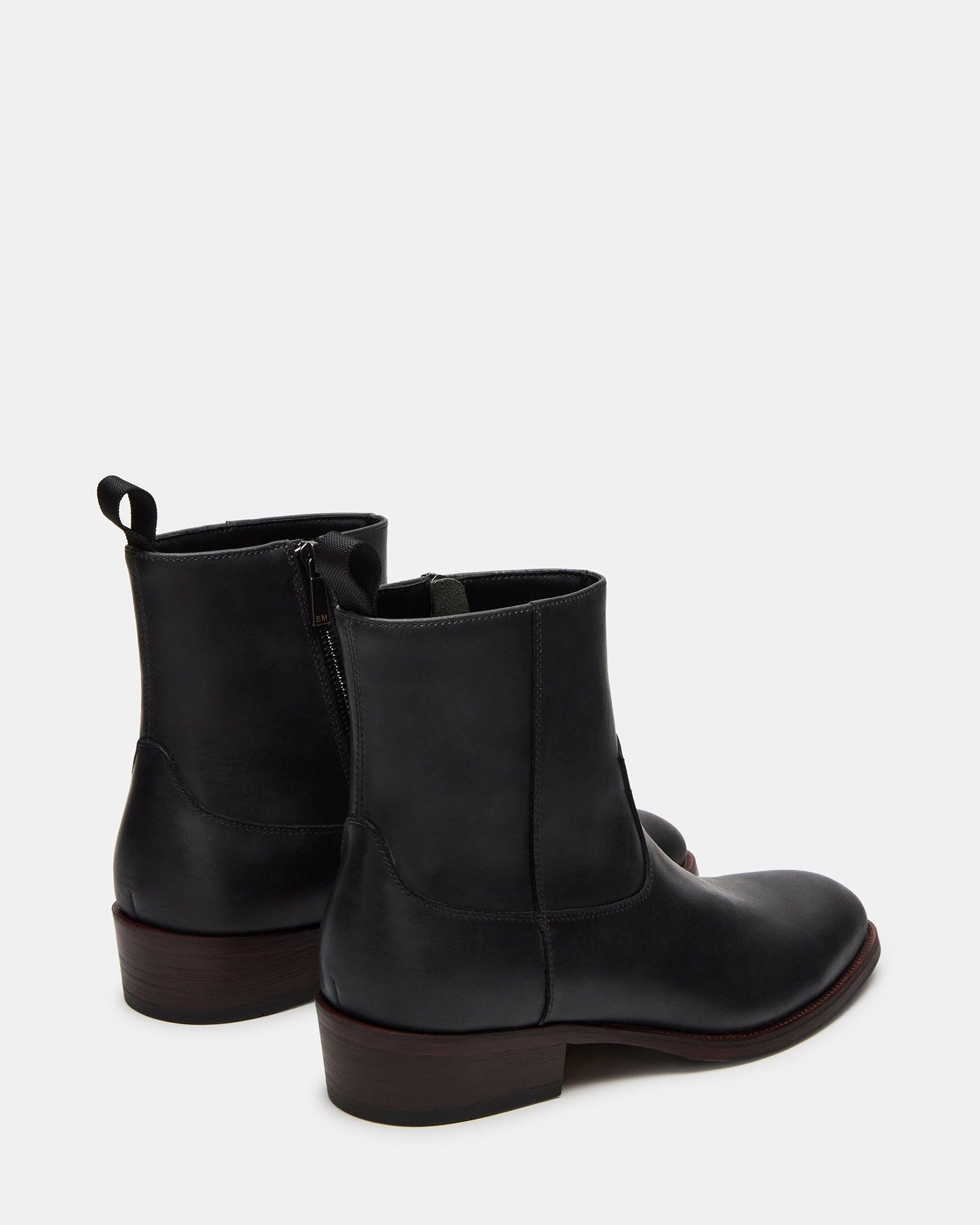 HENDRIK BLACK LEATHER Male Product Image