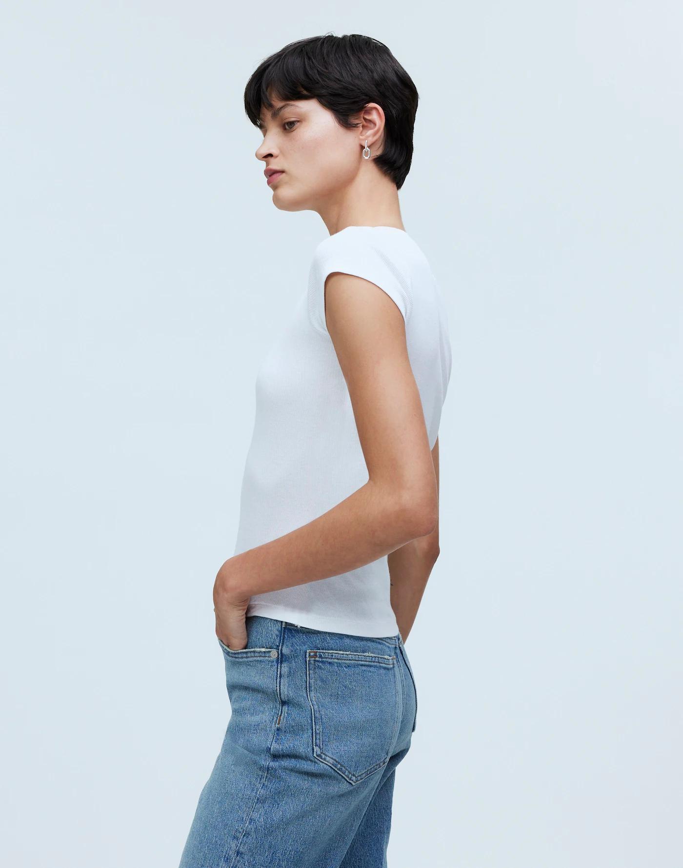 Supima® Rib Tee Product Image