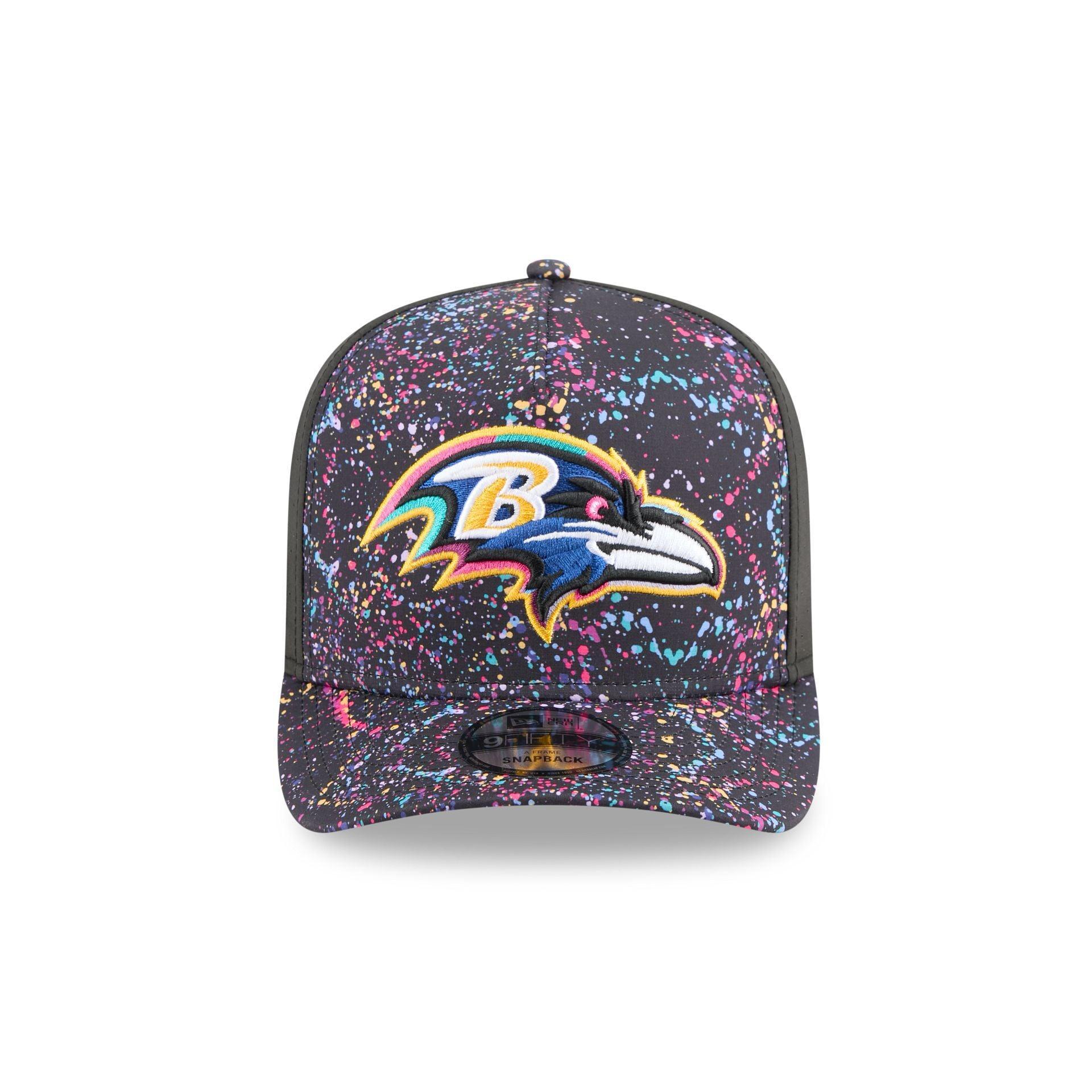 Baltimore Ravens 2025 Crucial Catch 9FIFTY A-Frame Snapback Hat Male Product Image