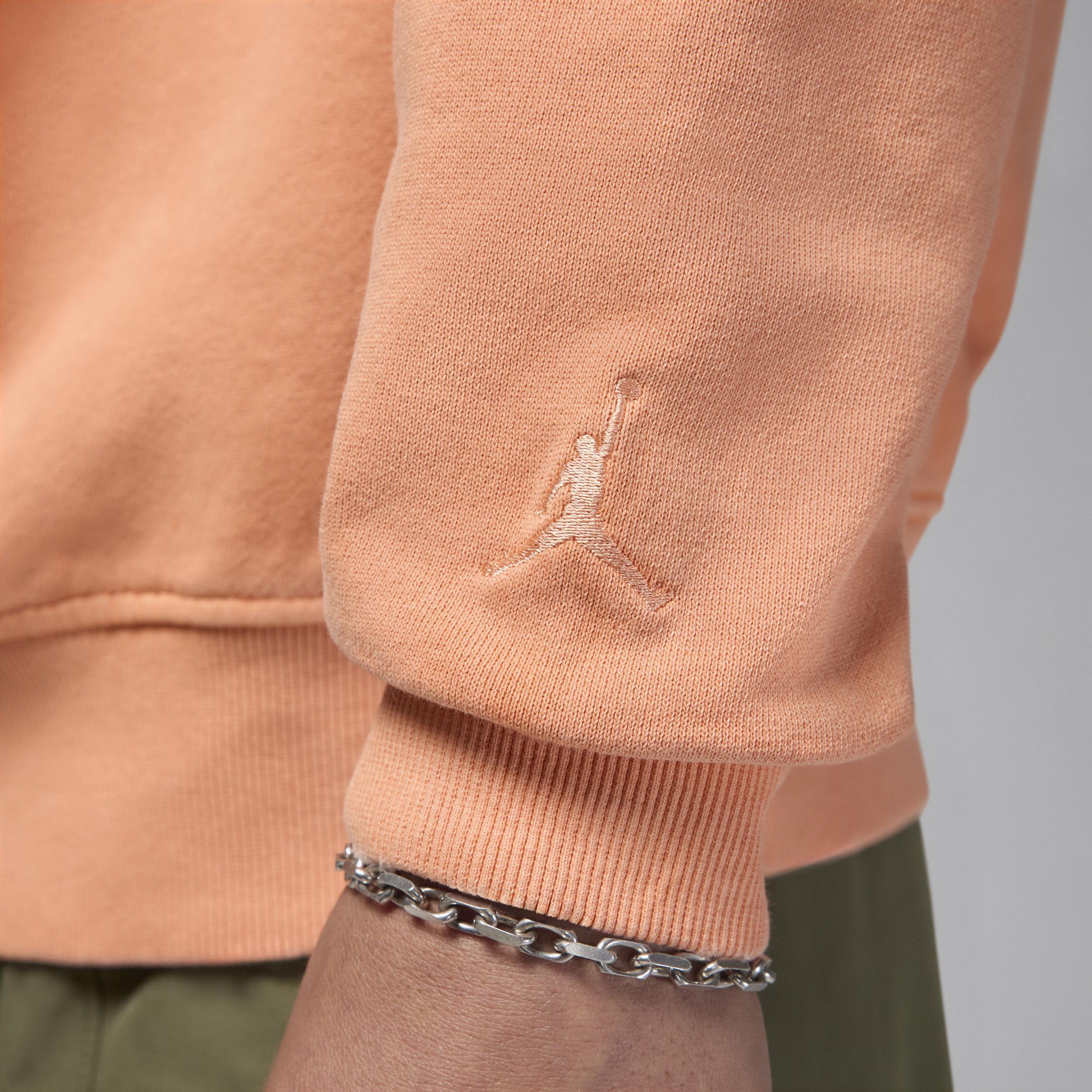 Nike Mens Tatum Fleece Crew-Neck Sweatshirt Product Image