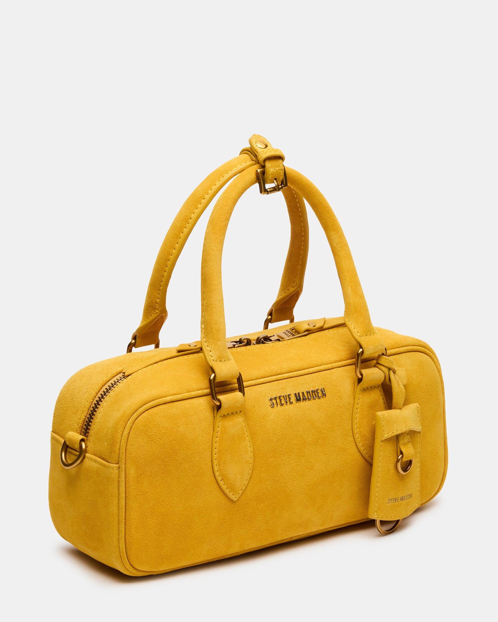 MERIT BAG MUSTARD SUEDE Female Product Image