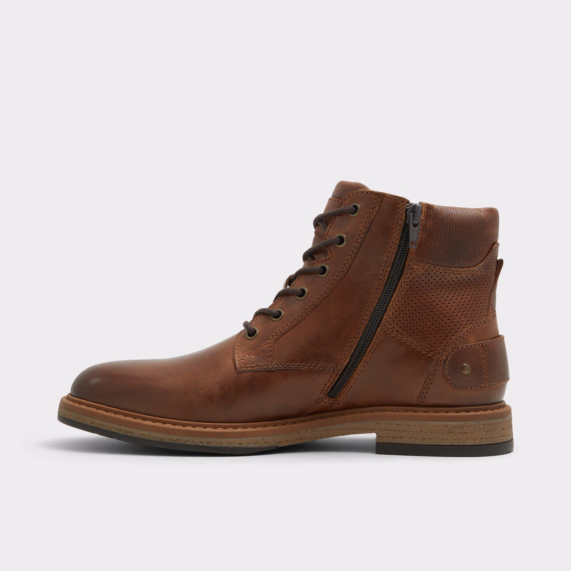 ALDO Halard - Men's Lace-up Boot - Brown, Size 12 Product Image