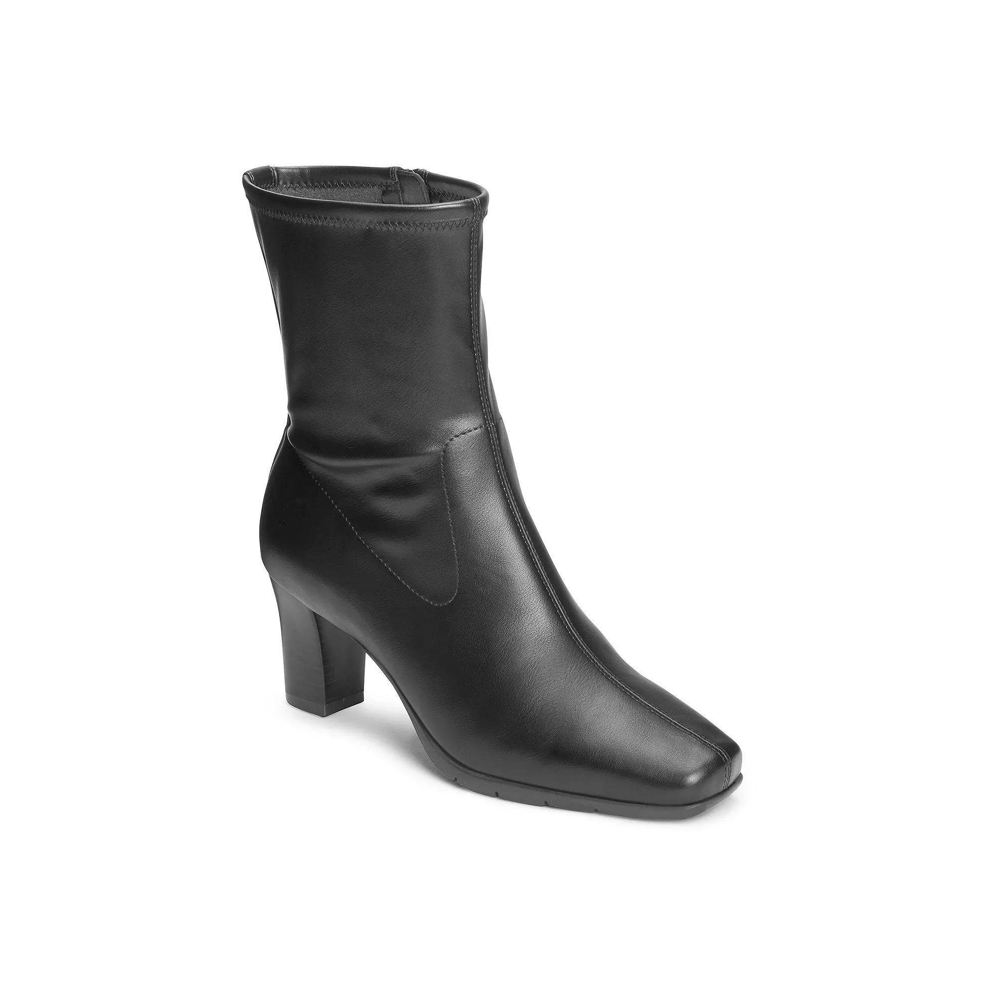 Aerosoles Cinnamon Women's Ankle Boots, Size: 9.5, Black Product Image