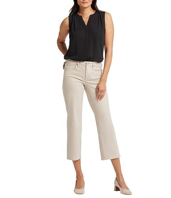 NYDJ PiperLift Tuck® Cropped Straight Leg Jeans Product Image