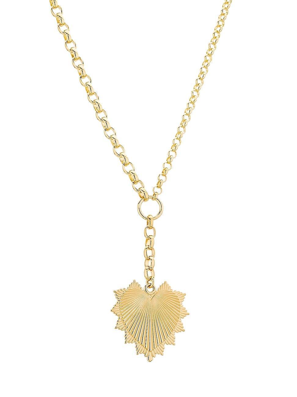 Womens True Love 18K Yellow Gold Chain Necklace Product Image