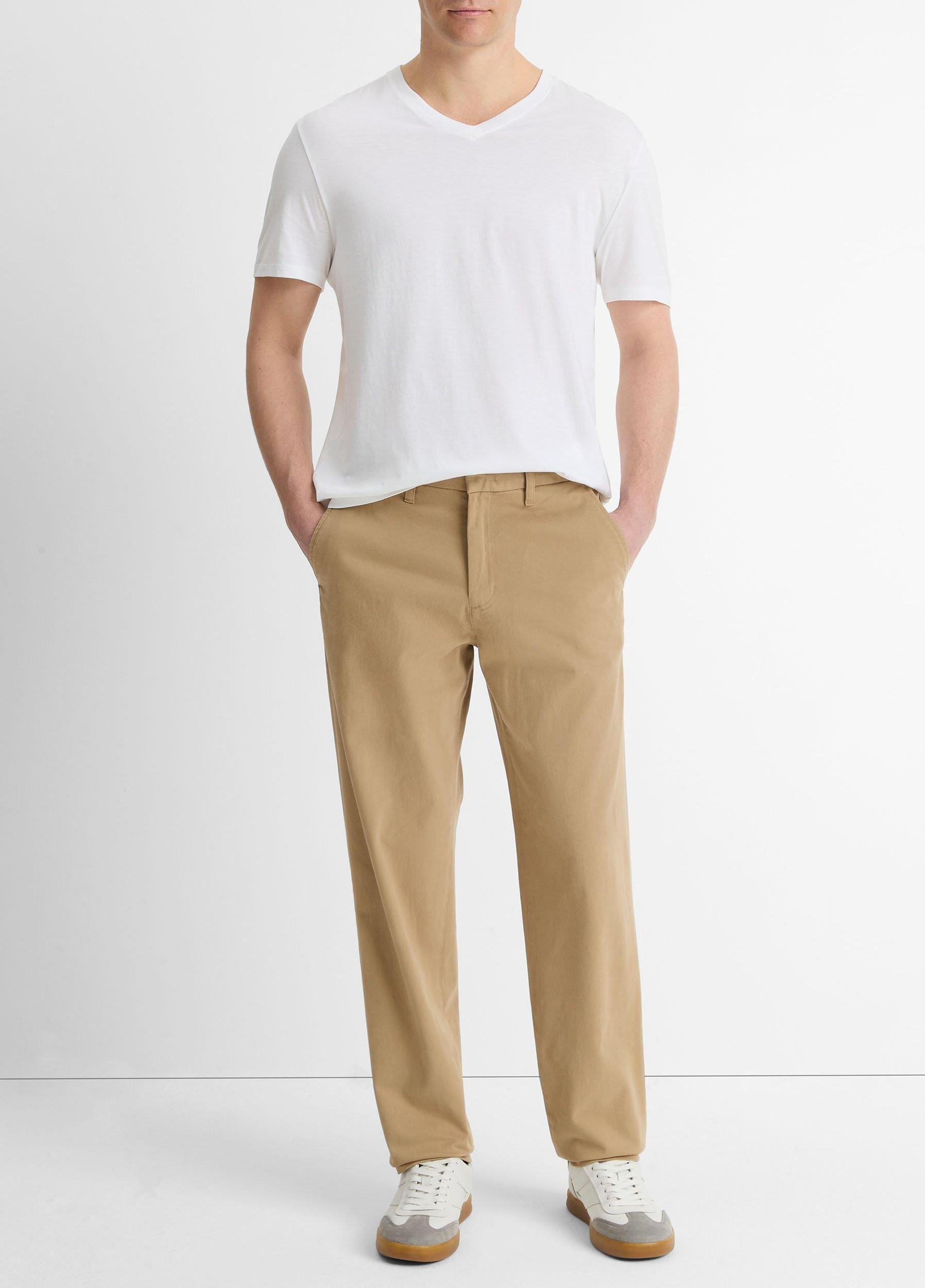 Mens Pima Cotton V-Neck T-Shirt Vince Product Image