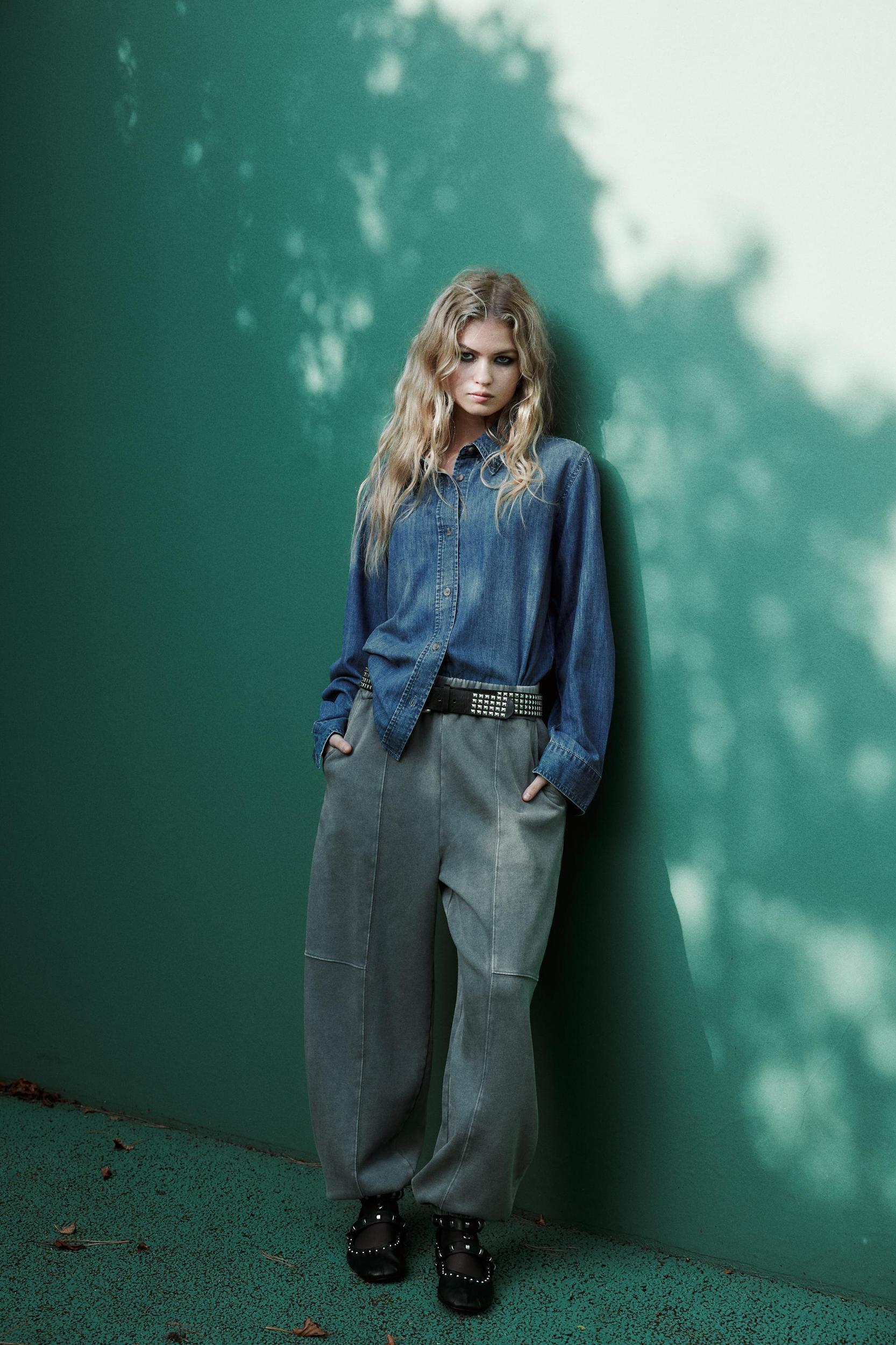 DENIM SHIRT TRF Product Image
