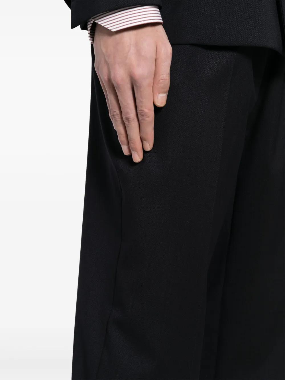 peak-lapel double-breasted suit Product Image