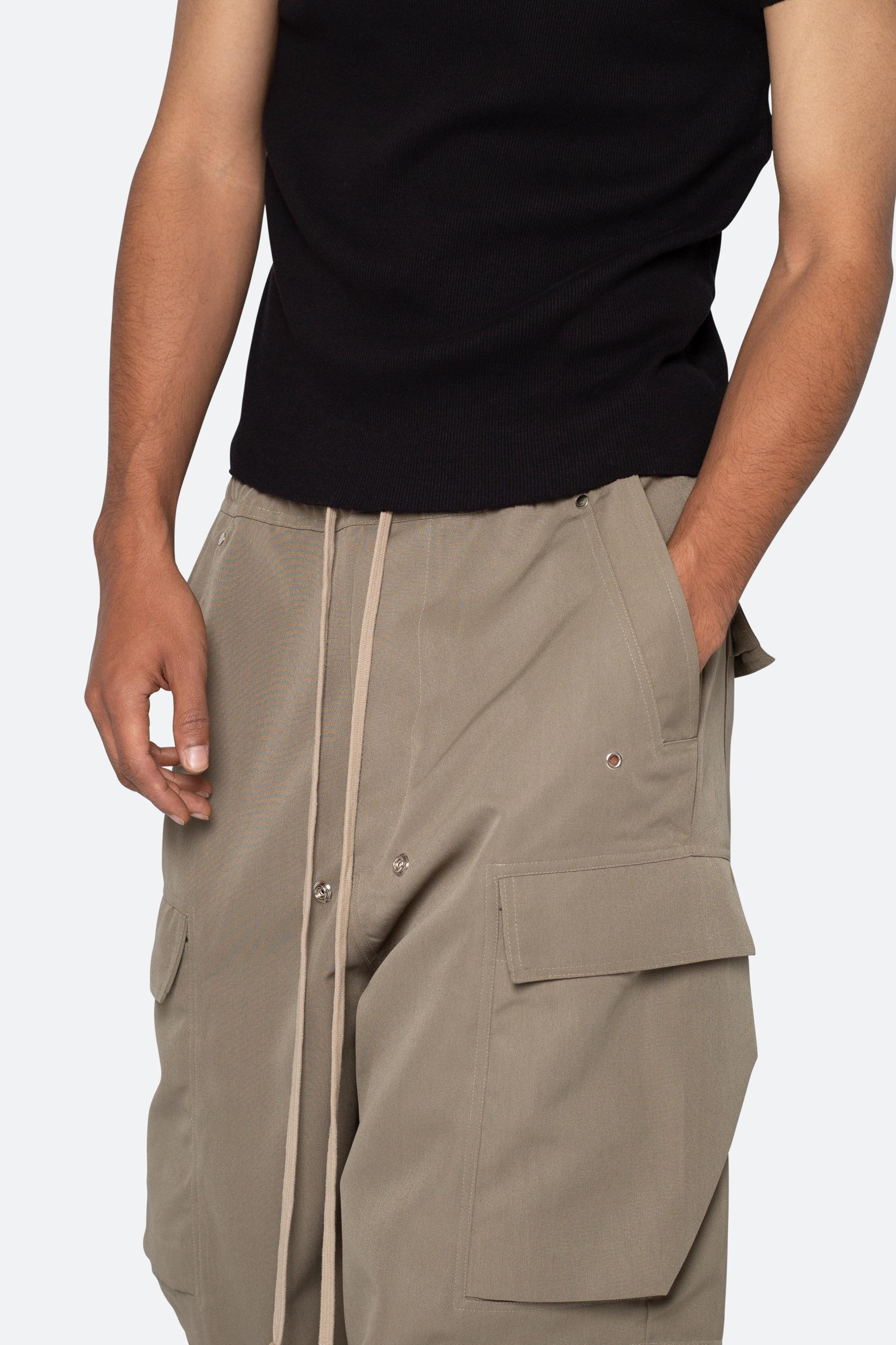 Rave Double Cargo Pants - Olive Product Image