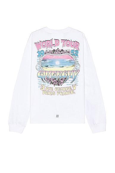Givenchy Boxy Fit Long Sleeves Tee Product Image