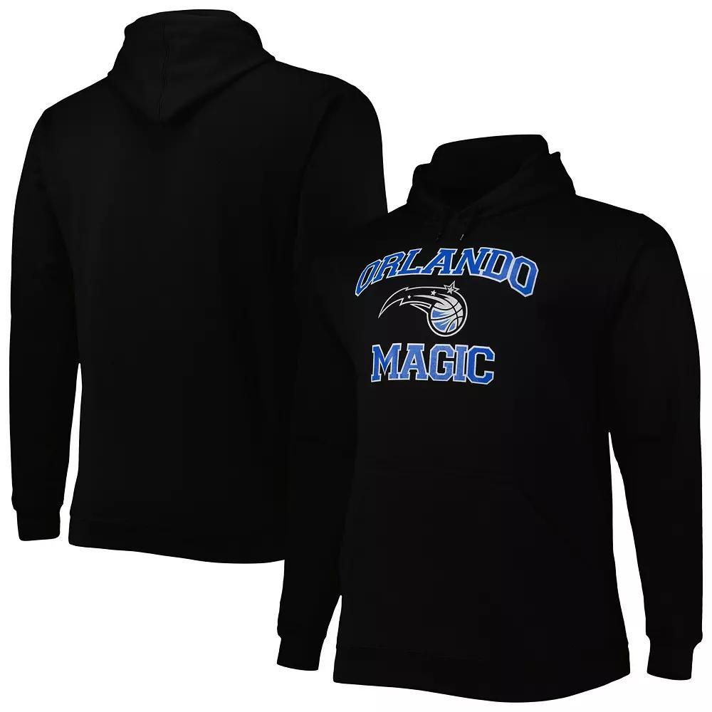 Men's Black Orlando Magic Big & Tall Heart & Soul Pullover Hoodie, Size: XLT, Mag Black Product Image