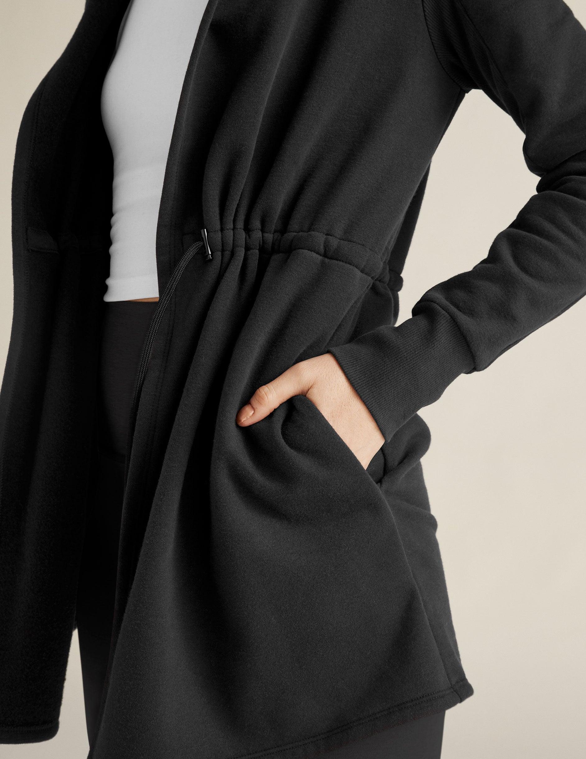 LuxeFleece Hooded Jacket Product Image