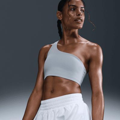 Nike Women's Zenvy Asymmetrical Light-Support Padded Sports Bra Product Image