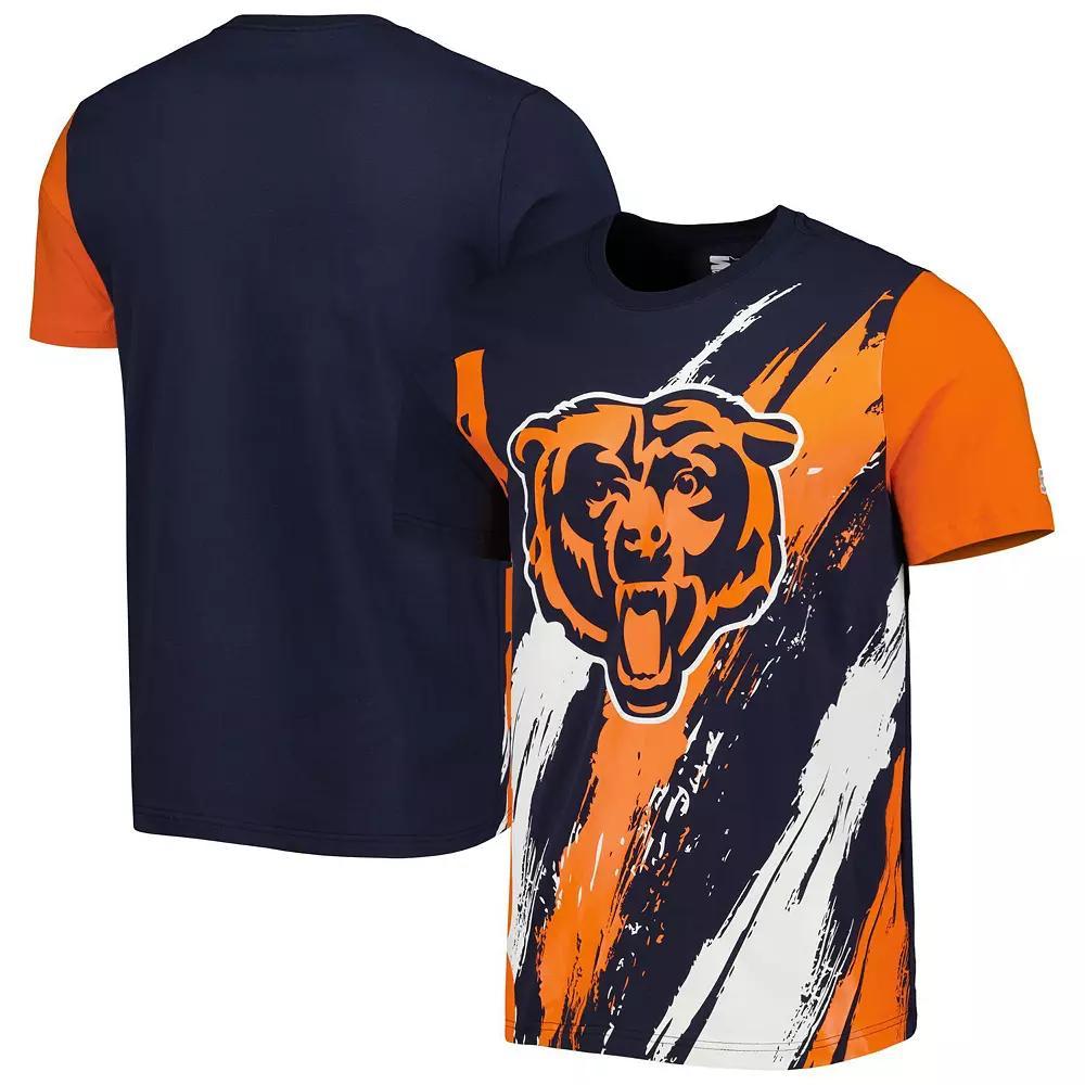 Men's Starter Navy Chicago Bears Extreme Defender T-Shirt, Size: Medium, Blue Product Image