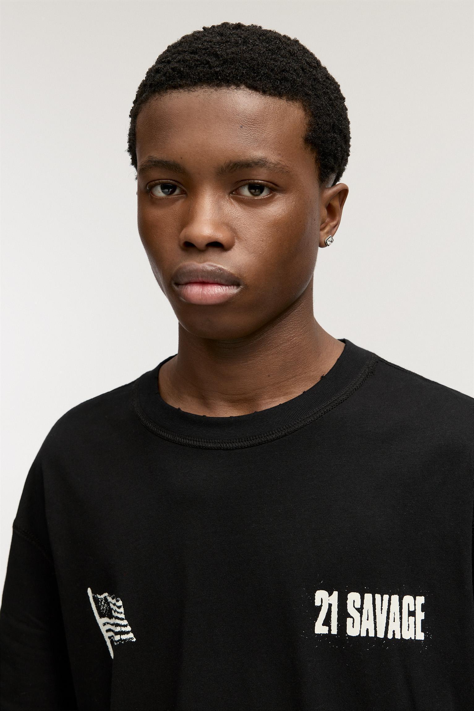 21 Savage black T-shirt Product Image