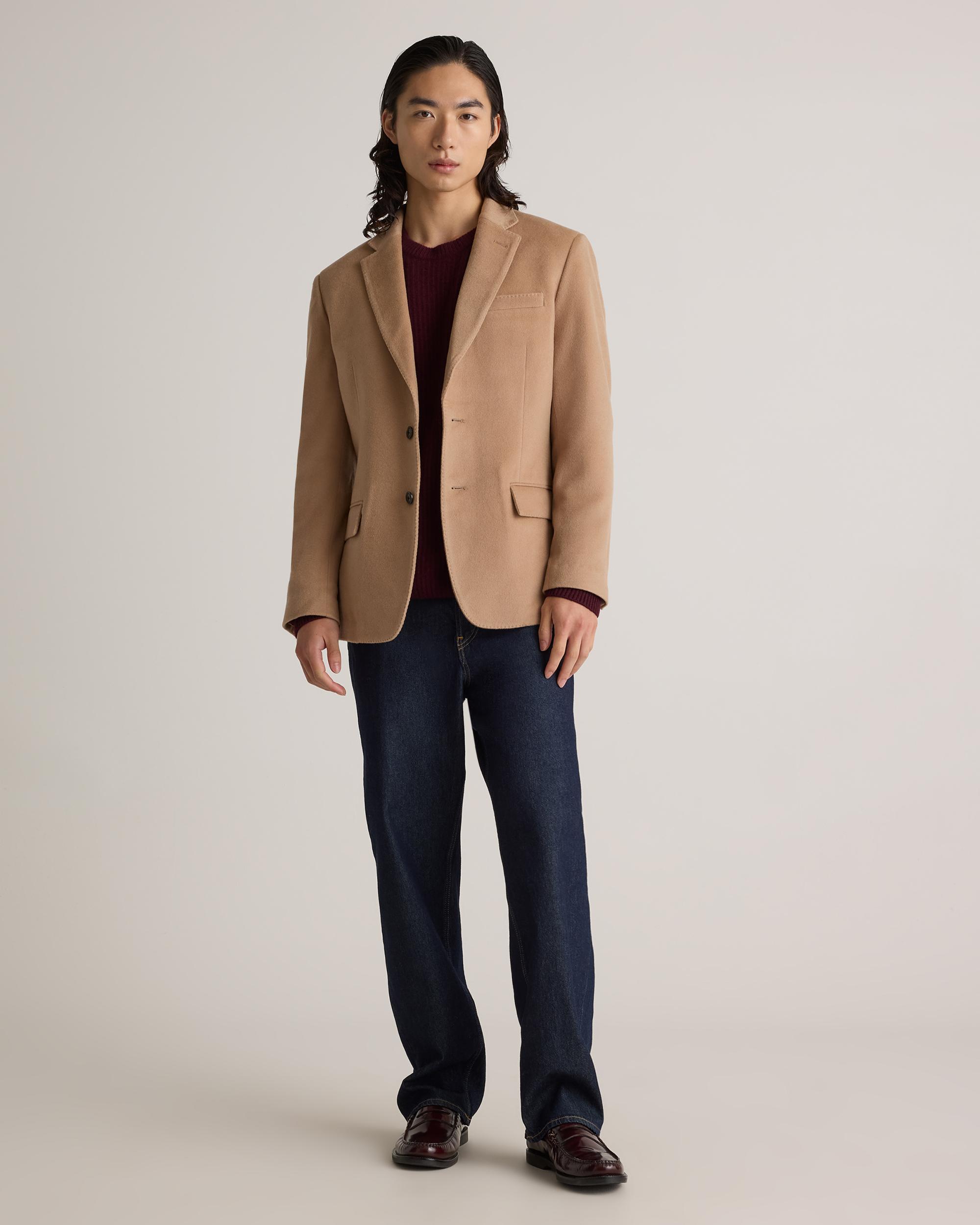 Quince | Men's 100% Mongolian Cashmere Blazer Size XL Product Image