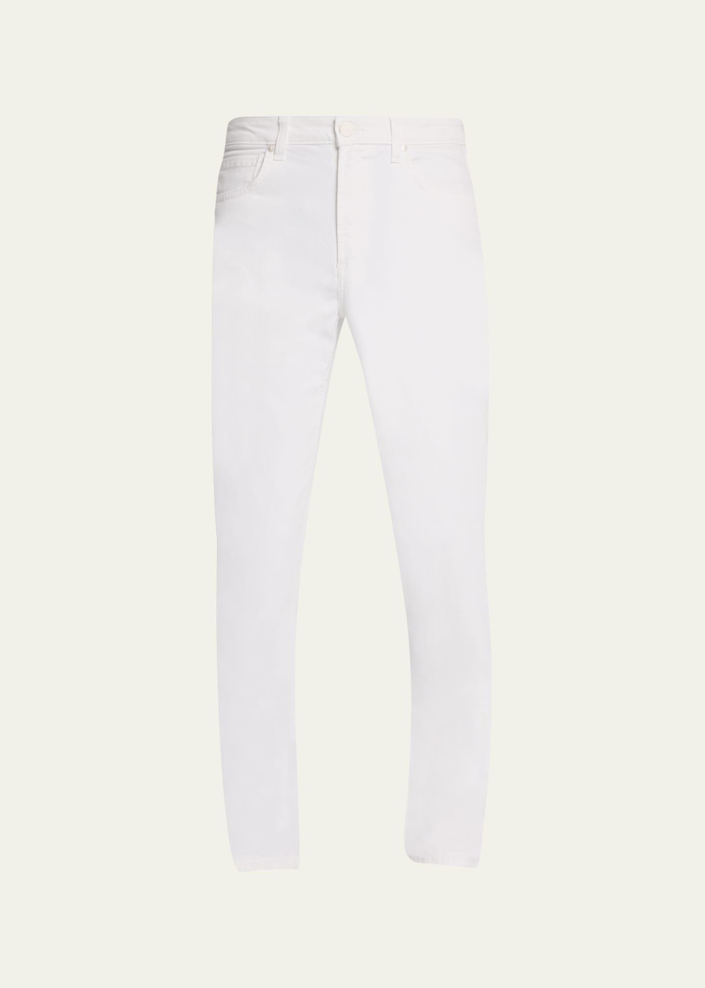 Monfrere Brando Slim Straight Jeans in Noir Product Image