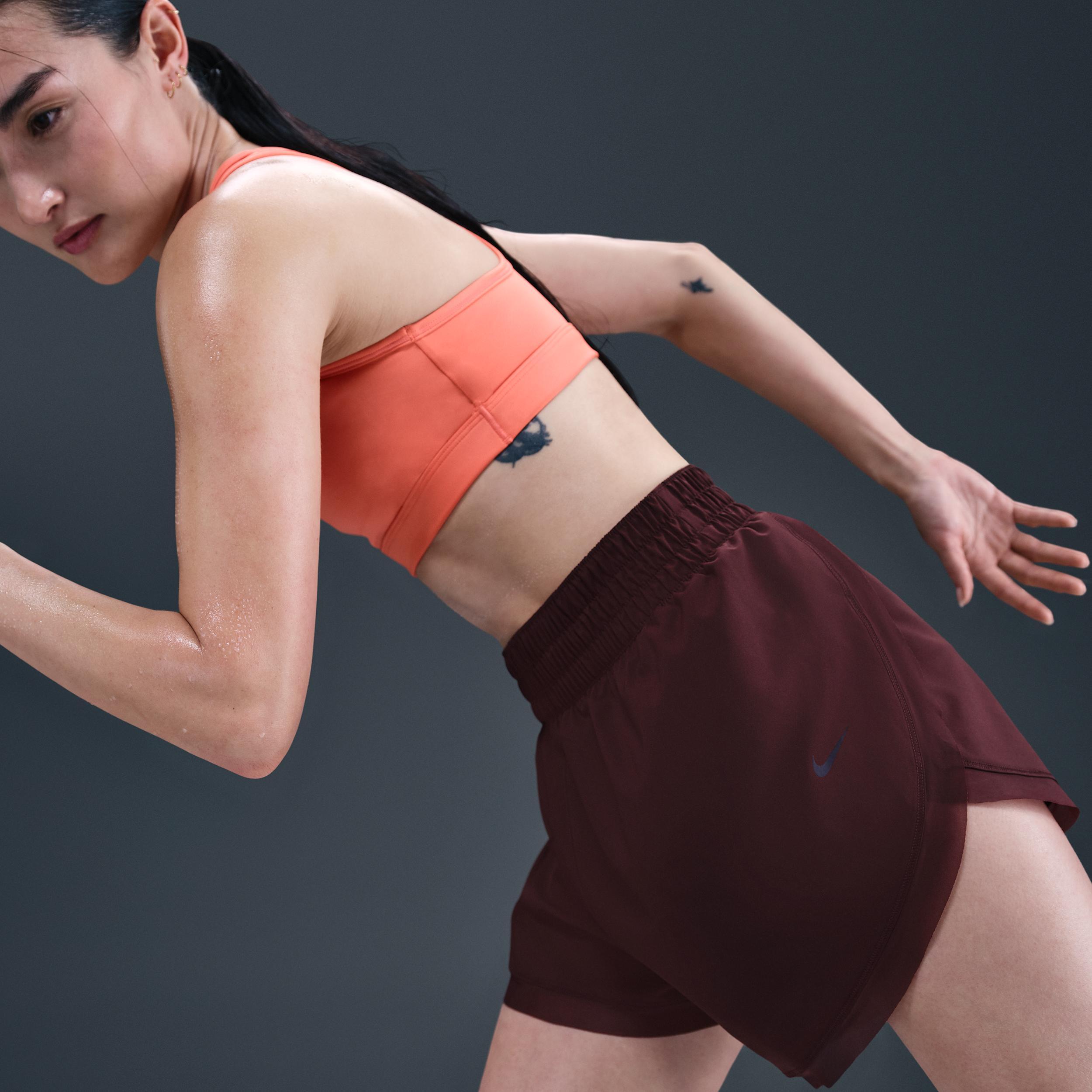 Nike Women's One Dri-FIT Loose 3" Brief-Lined Shorts Product Image