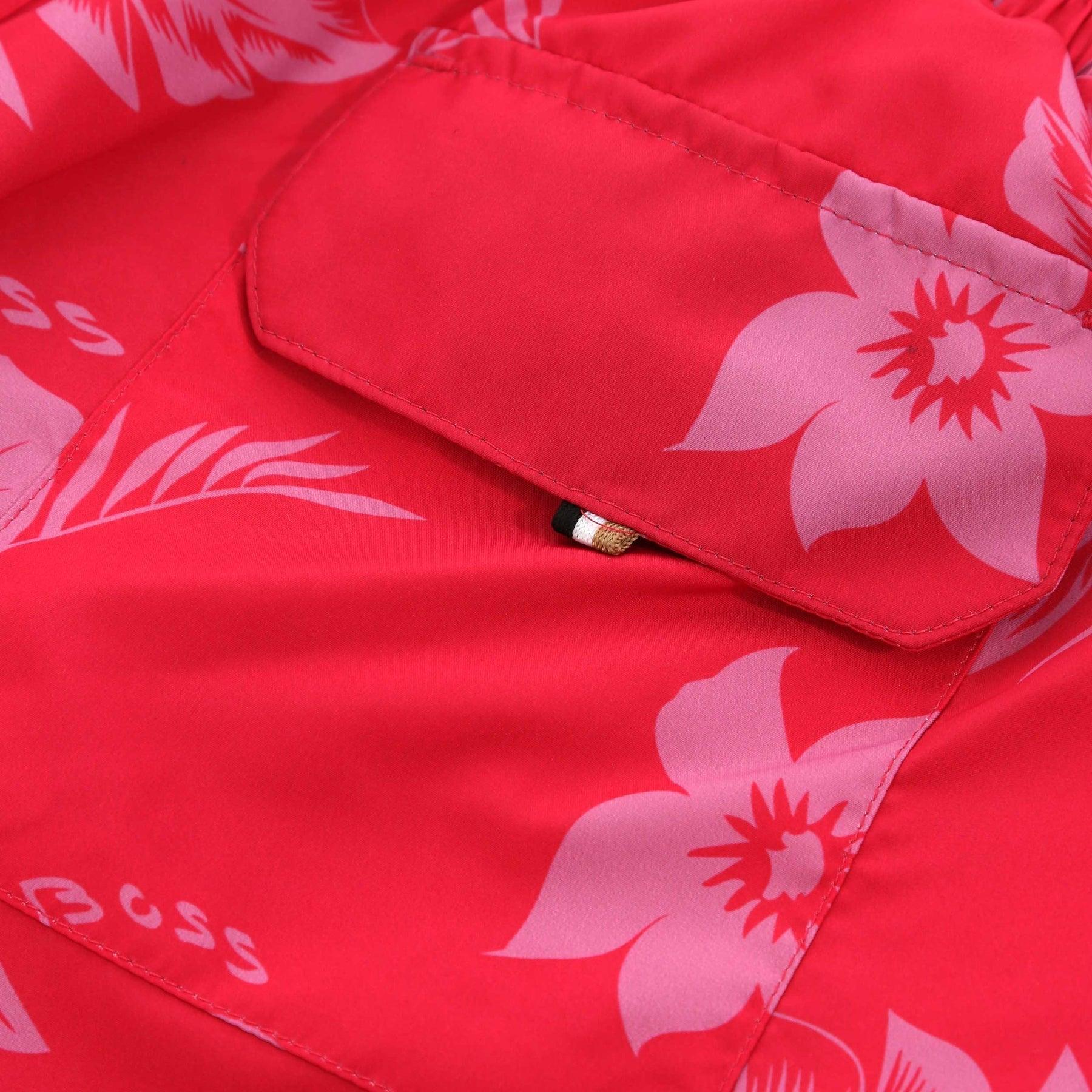 Boss Floral Print Swim Shorts Male Product Image
