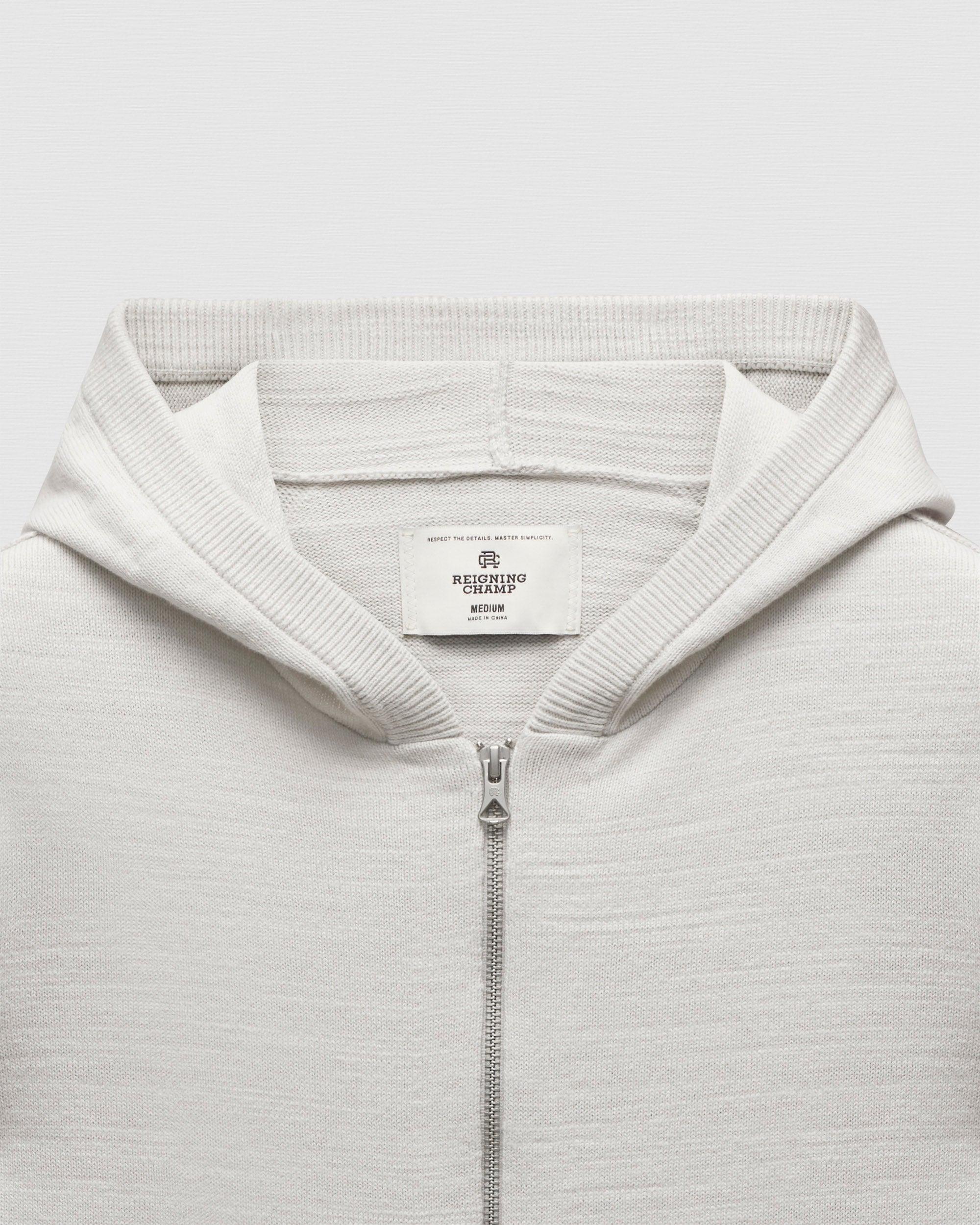 Cotton Slub Laurel Zip Hoodie Male Product Image