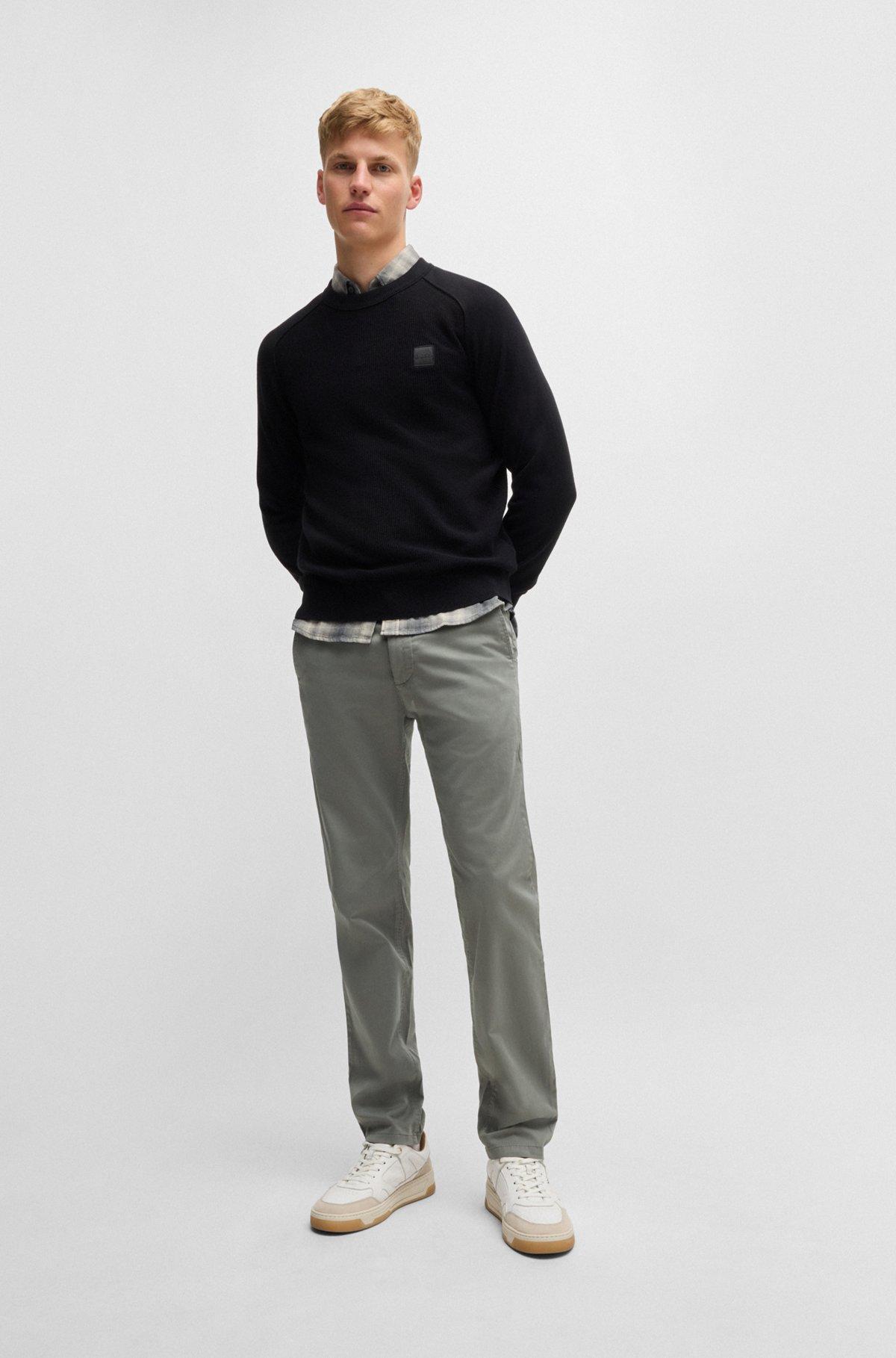 Slim-fit chinos in stretch cotton Product Image