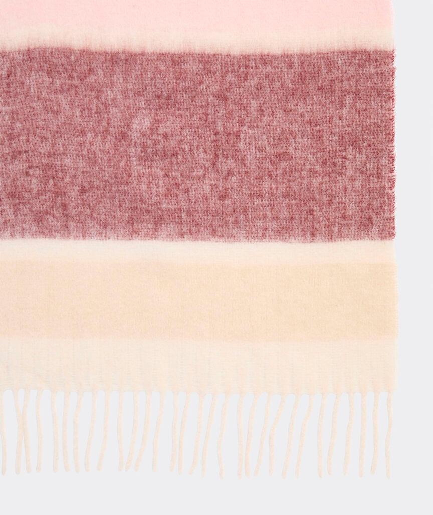 Oversized Plush Wool-Blend Scarf Product Image