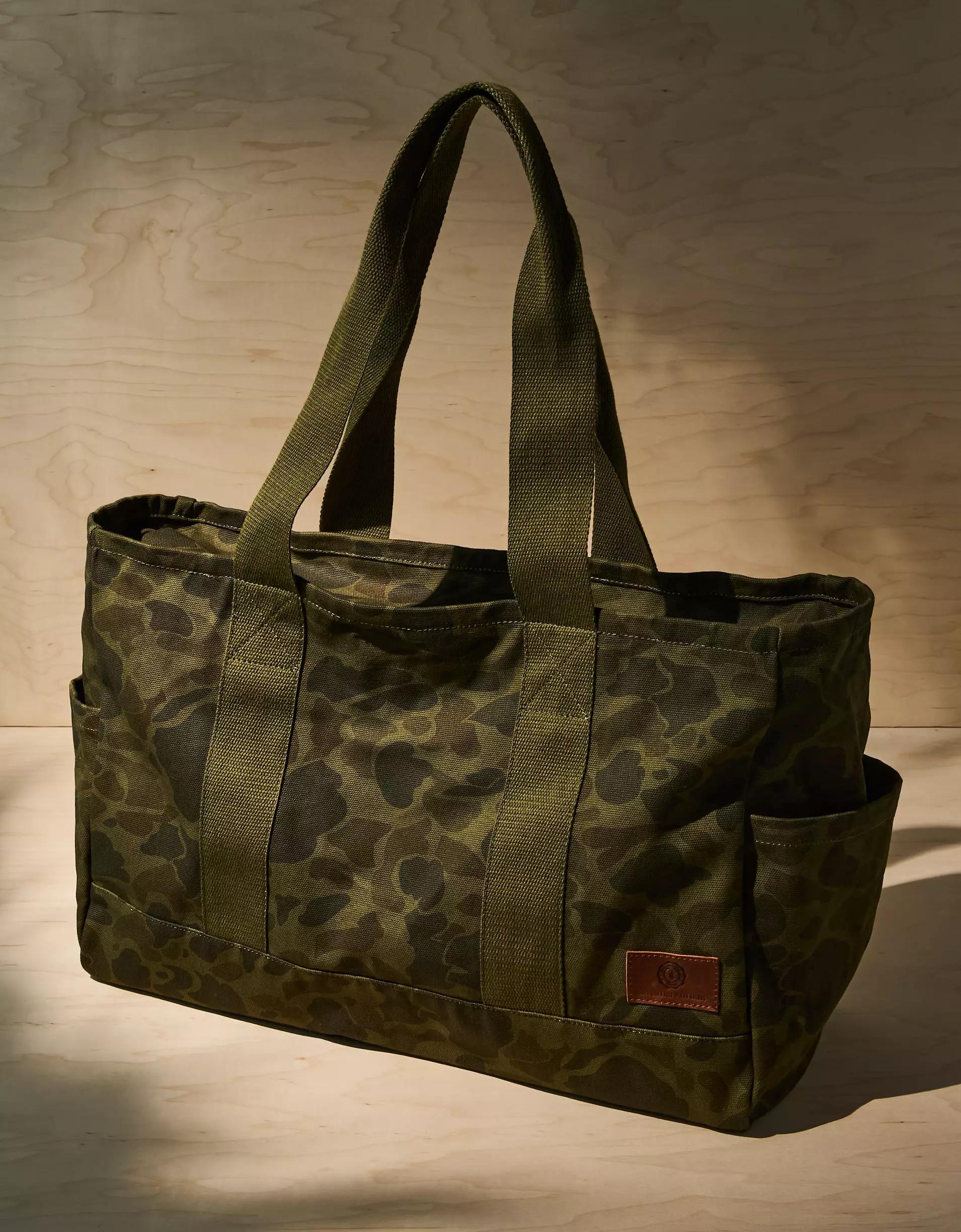 AE x Tru Kolors Camo Canvas Tote Bag Product Image
